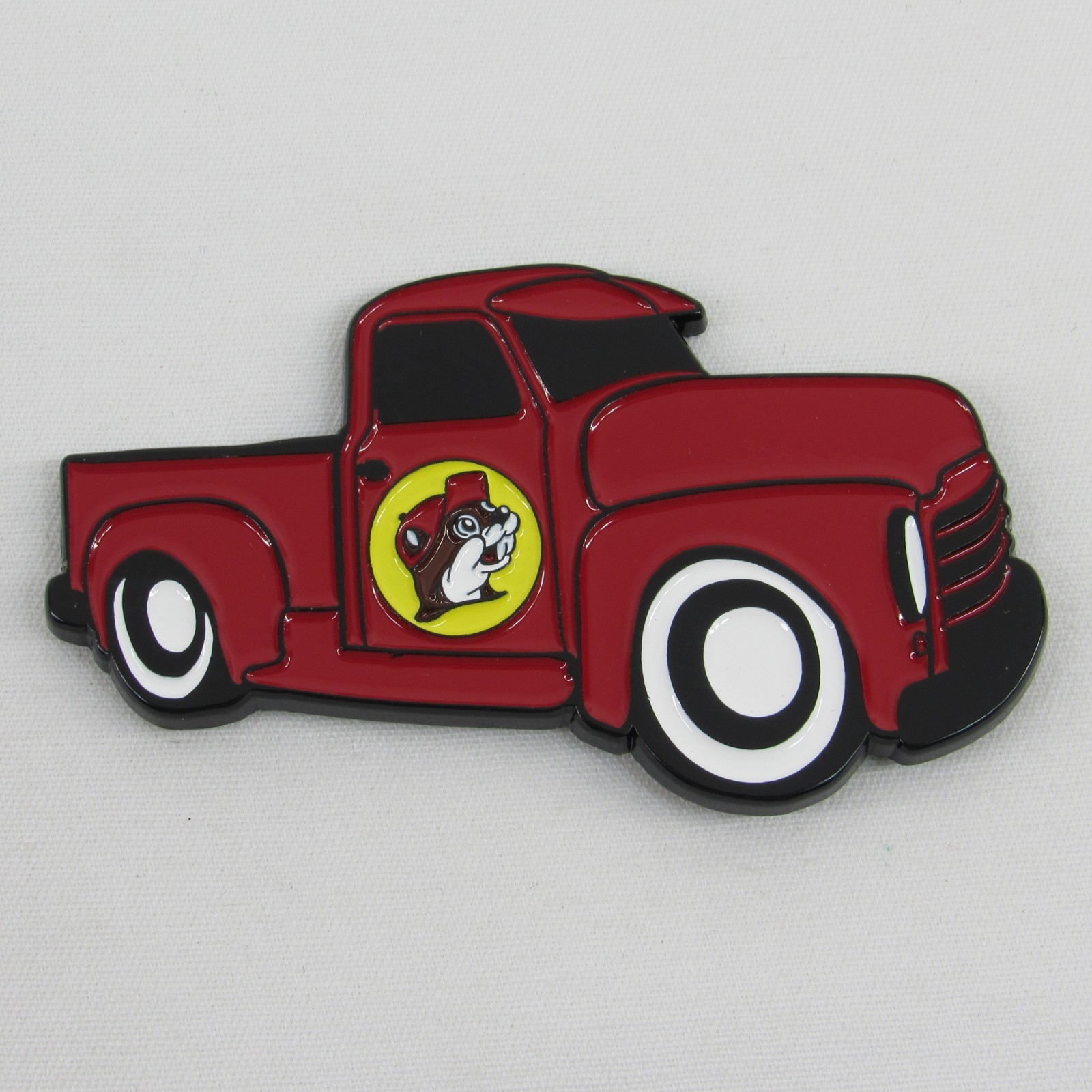 BUC-EE'S Truck Magnet Enamel Beaver Buc-ee's Souvenir Convenience Gas Store