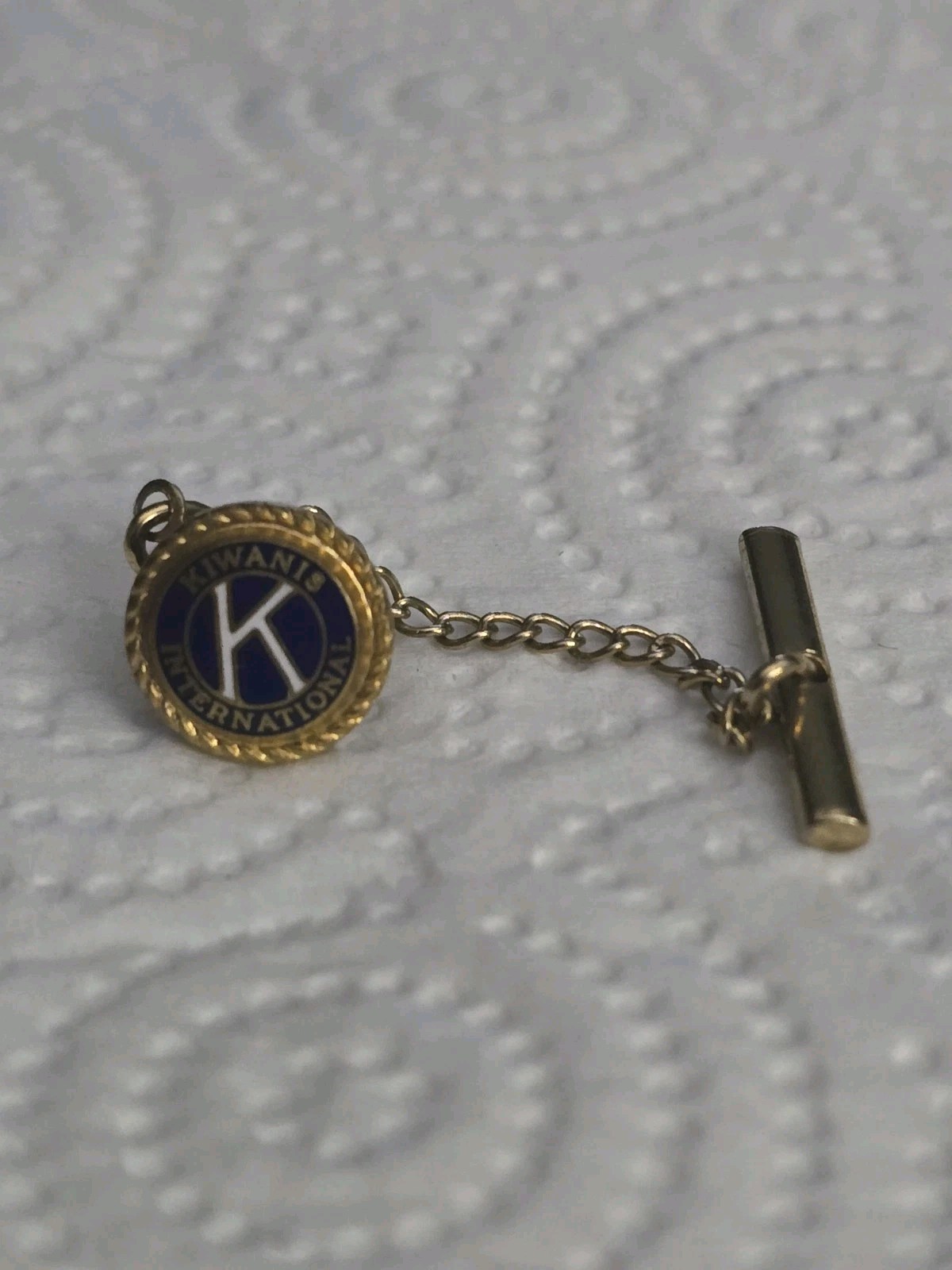 Vintage Kiwanis International Enamel Lapel Pin & Tie Tac Vintage Kiwanis International Enamel Lapel Pin & Tie Tac
