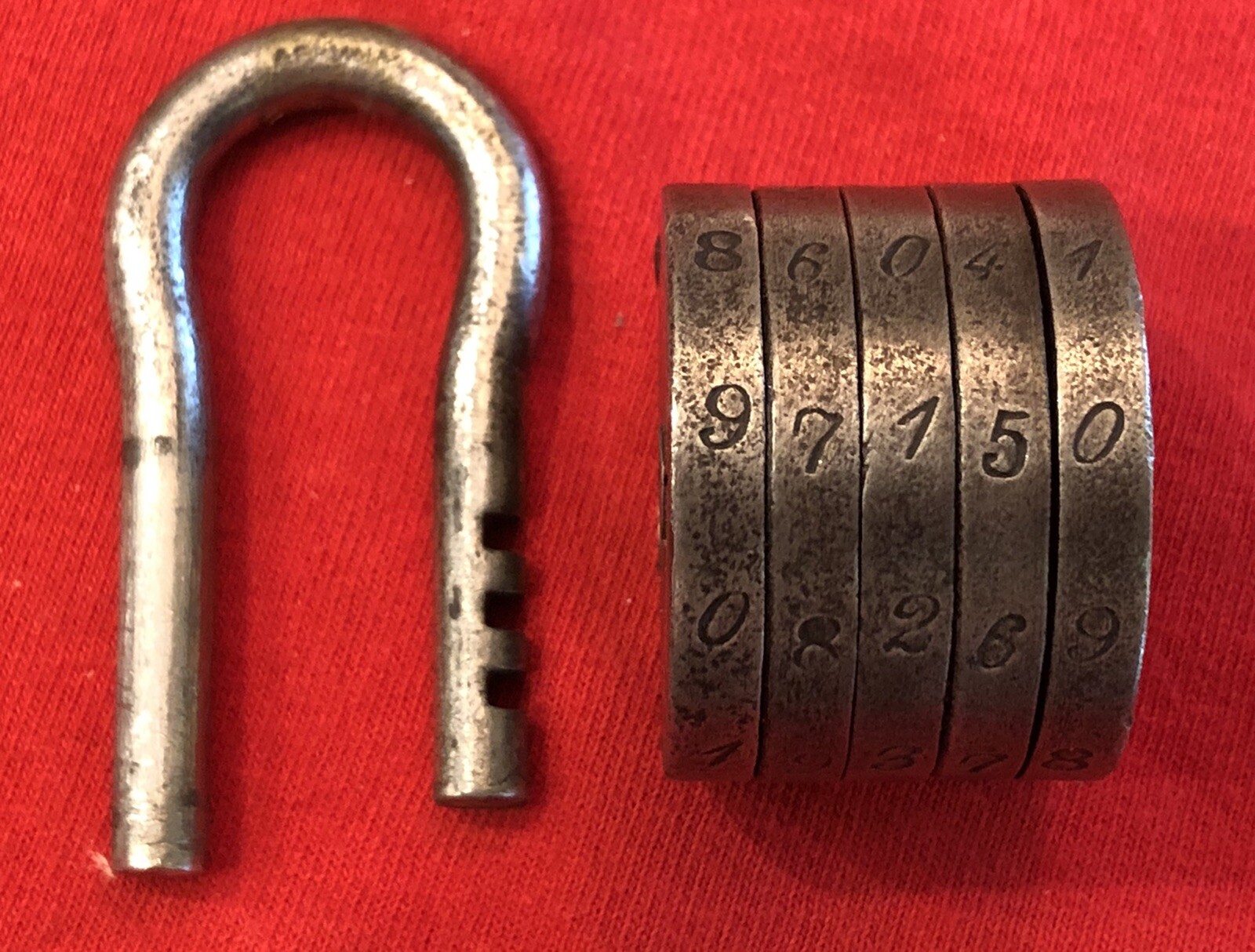 ANTIQUE G&P VICTORIAN/CIVIL WAR ERA (5#) COMBINATION (9-7-1-5-0)