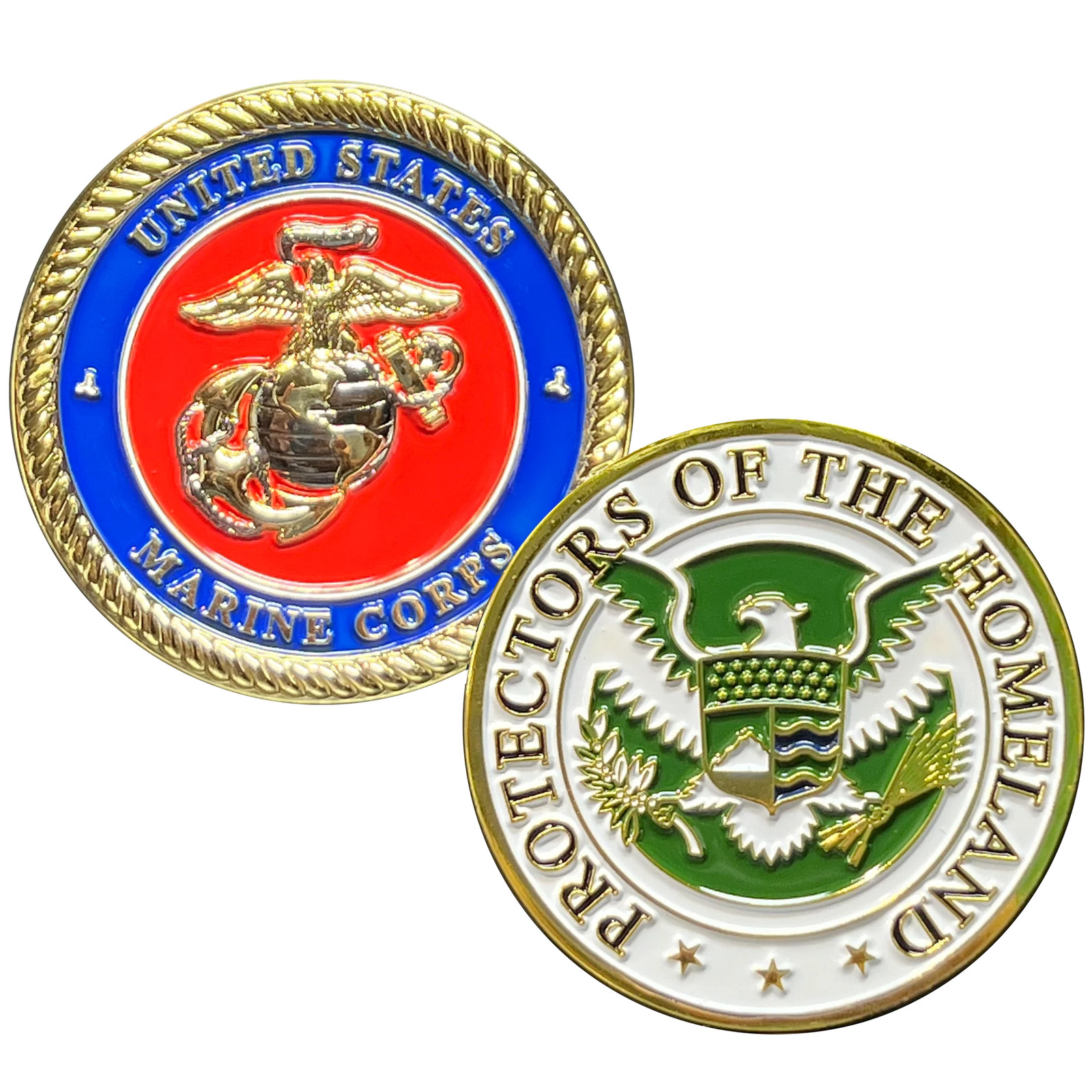 EL11-013 Protectors of the Homeland Semper Fi CBP HSI FAM Secret Service US Mari