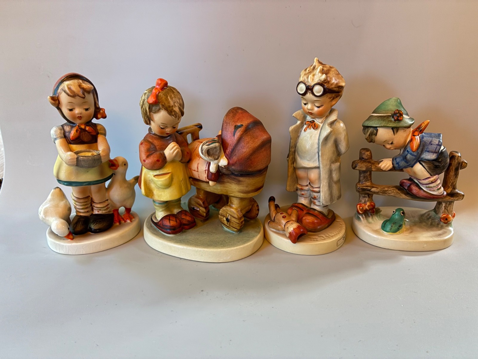 Vintage Goebel Hummel  Lot Of 4