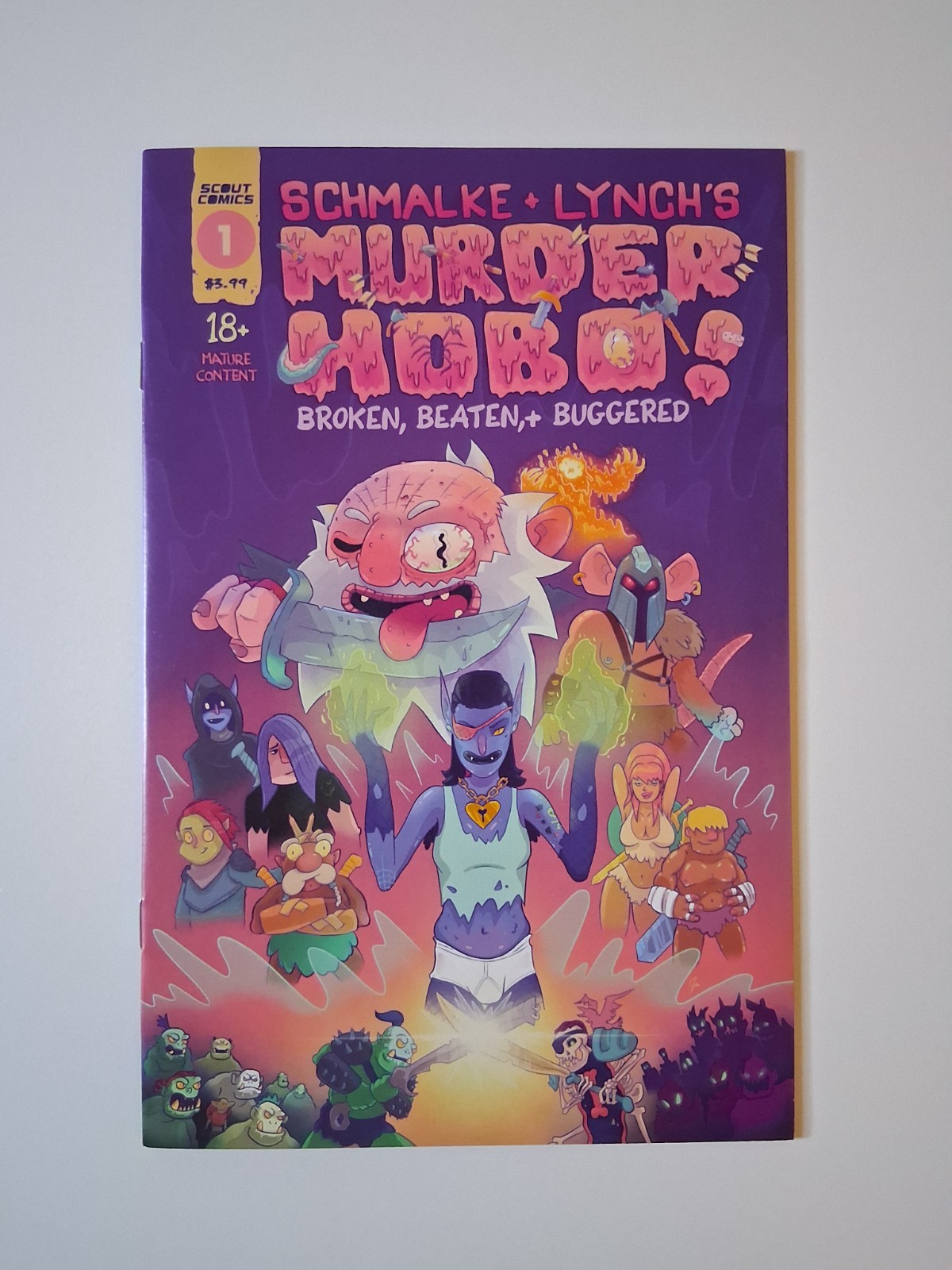 Murder Hobo #1 A 1st Print Scout Comics 2020 9.2