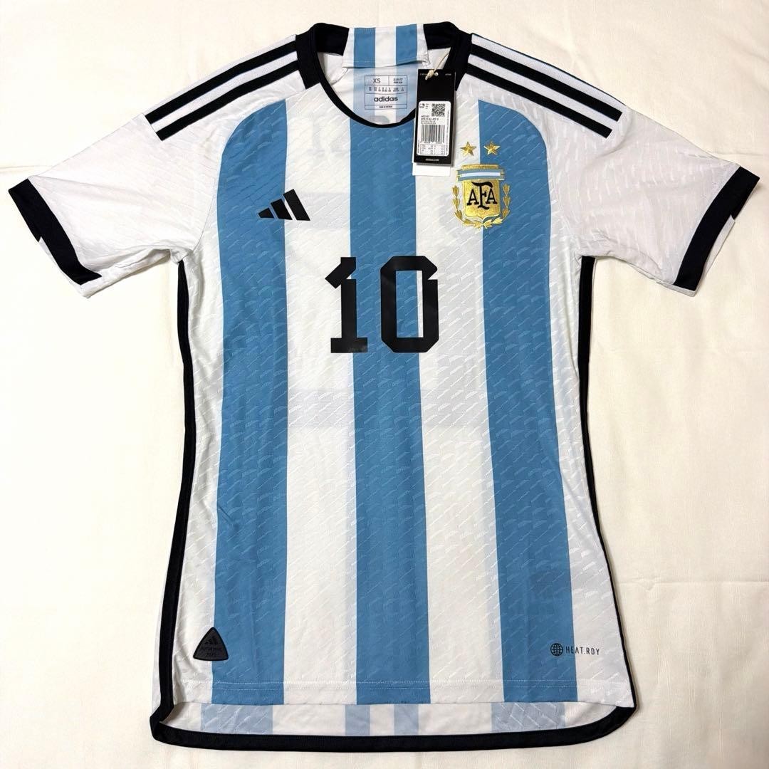 Argentina 2022 Qatar World Cup Authentic Uniform Messi No 10 From Japan