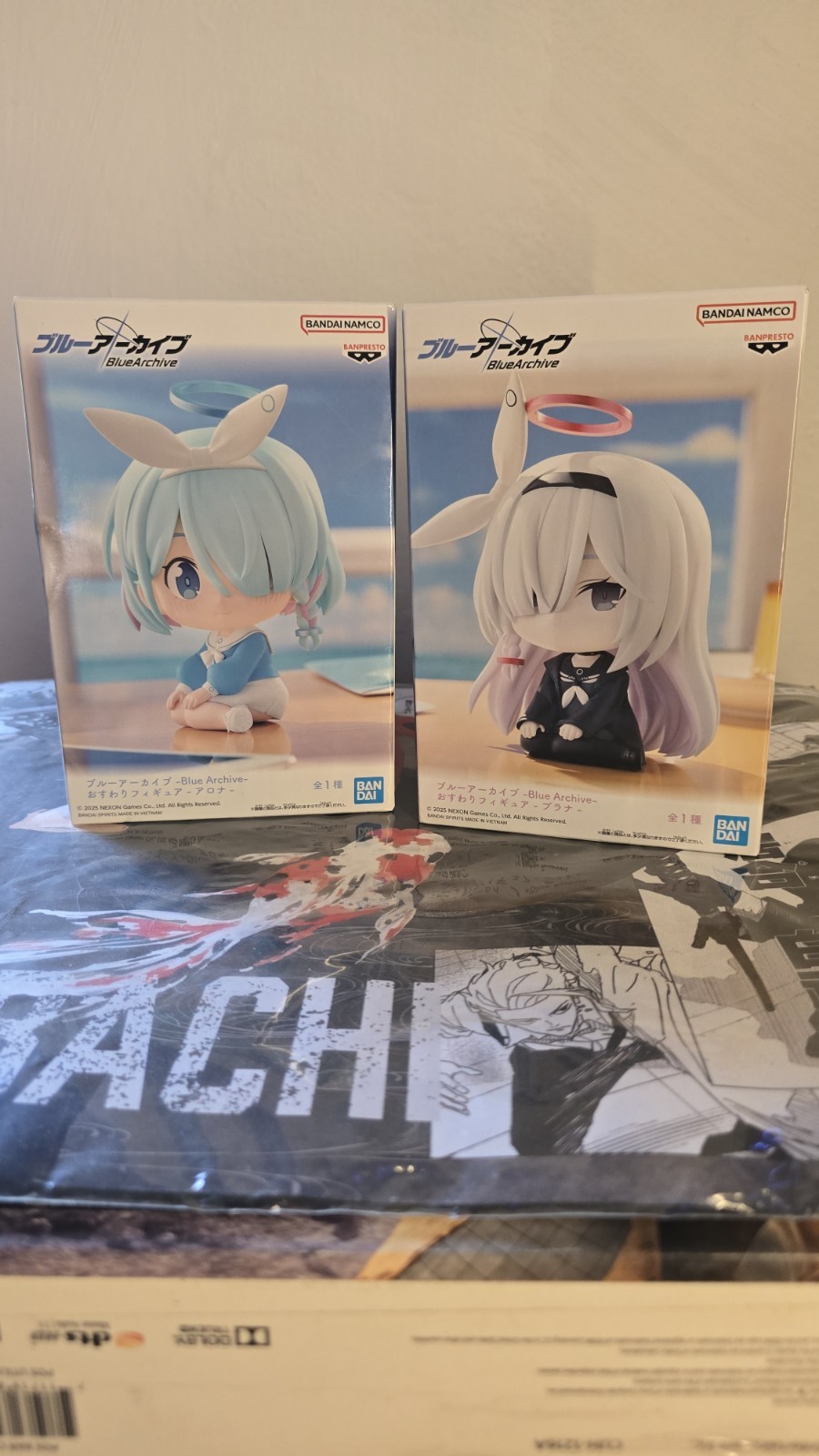Bandai Namco Banpresto Blue Archive Set of 2 Arona & Plana Figures Boxed