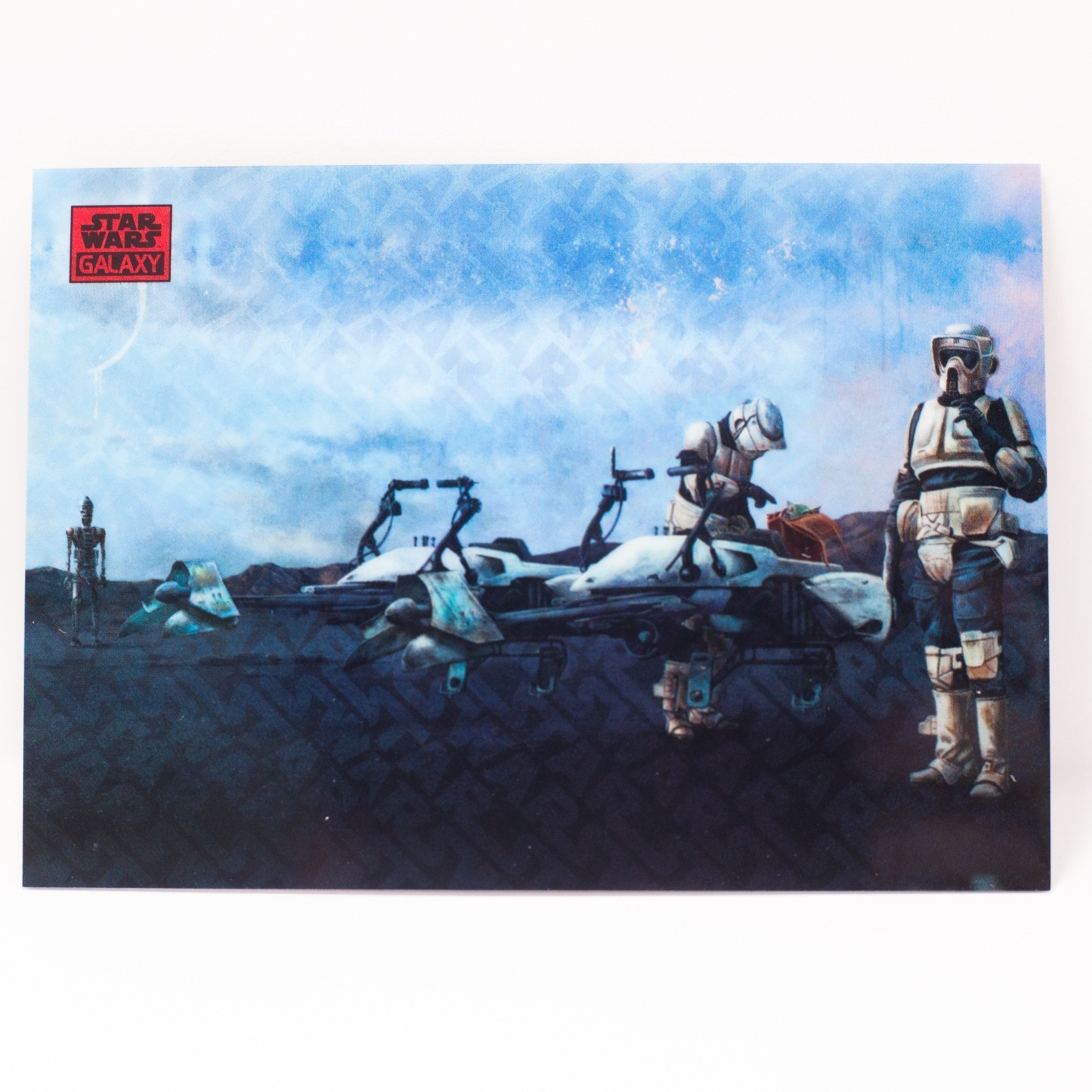 2025 Topps Star Wars Chrome Galaxy Checkpoint #93 Red LogoFractor 2/5🔥🔥