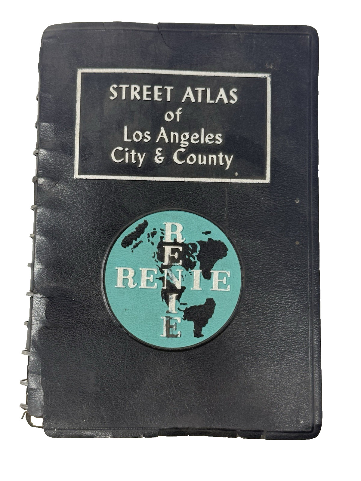1964 Renie Atlas Los Angeles City County Vintage Street Maps Orange County