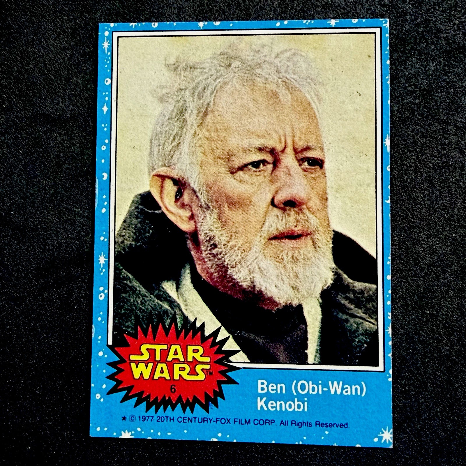 1977 Topps Star Wars #6 Obi-Wan Kenobi NM-MT