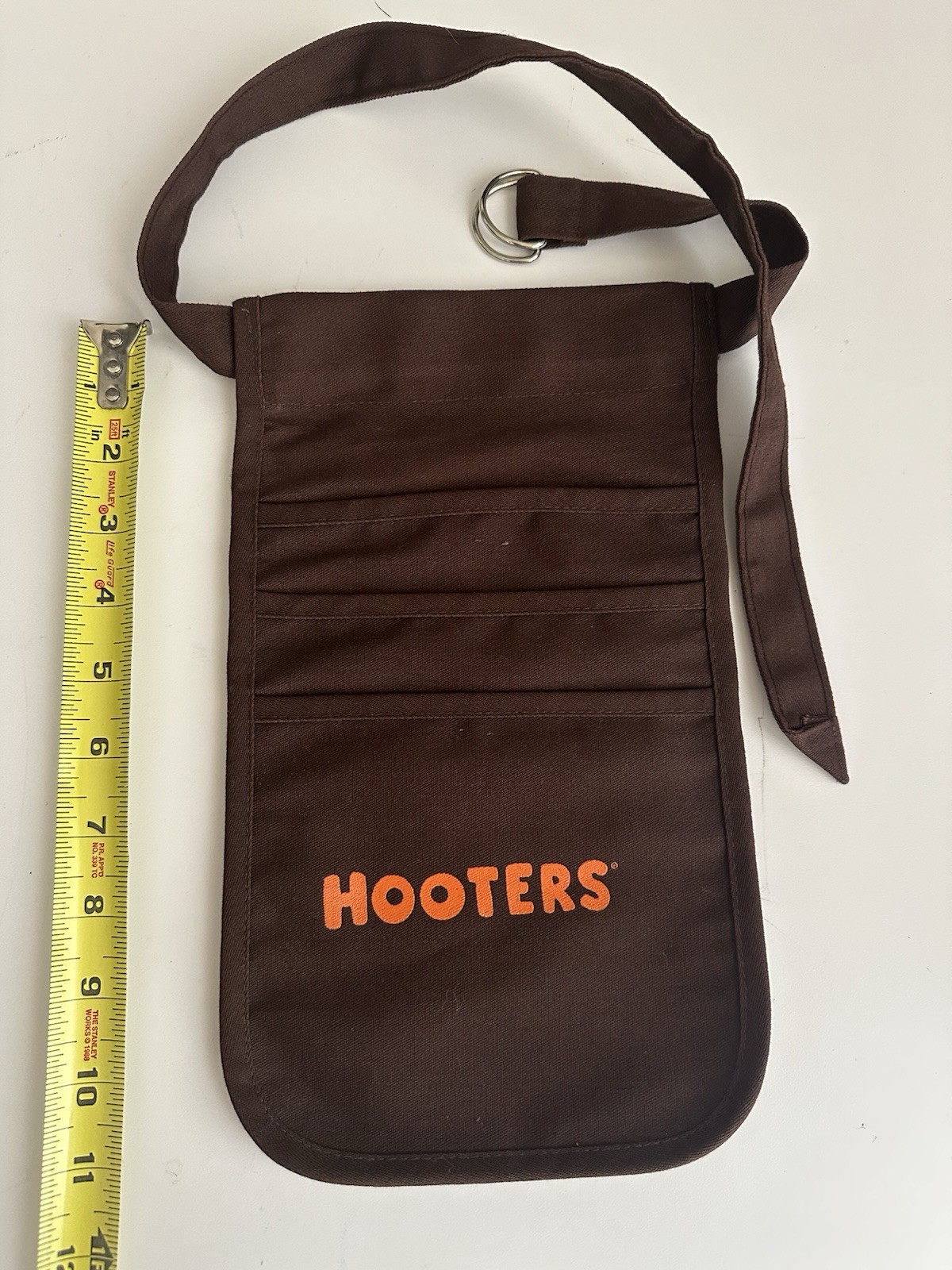 Hooters Waitress Uniform Apron/Money Pouch Owl Logo, Hooters Nostalgia VINTAGE
