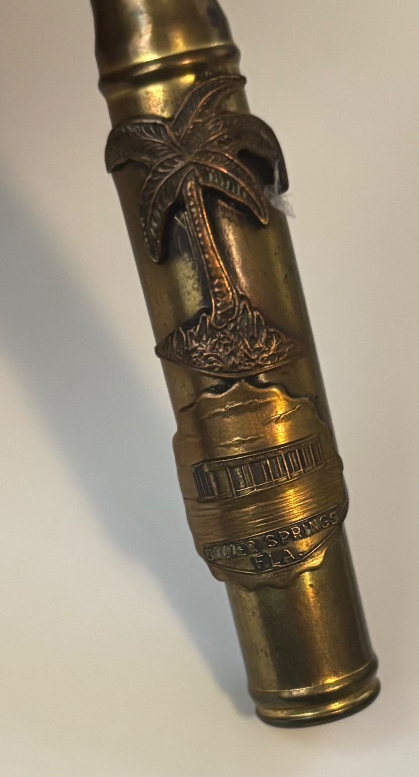 Vintage 1940s Silver Springs Florida Souvenir Bullet Pencil