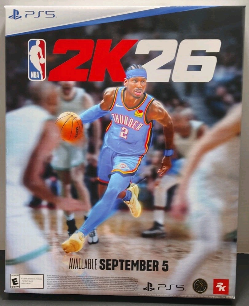 2025 - NBA 2K26 - Store Display - Advertisement - 18x 15x 1x 2025 - NBA 2K26 - Store Display - Advertisement - 18x 15x 1x