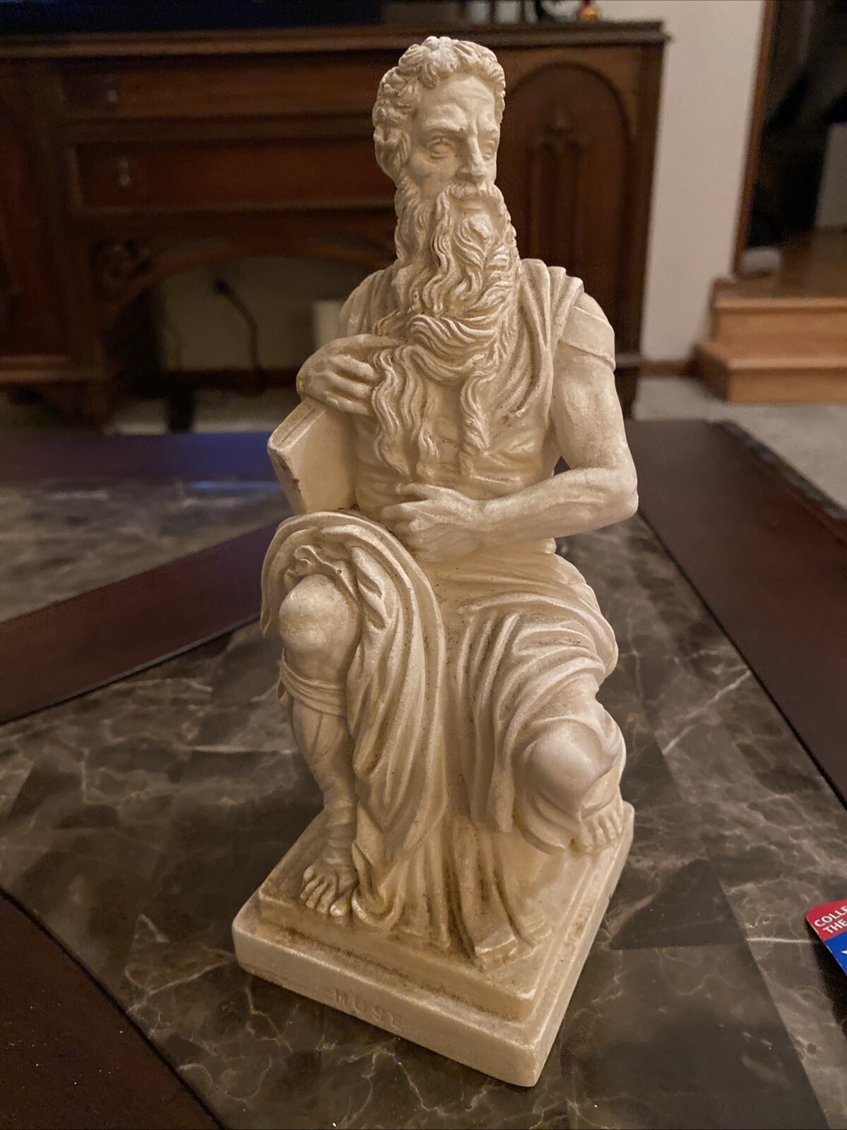 The Moses Statue  8.5 in