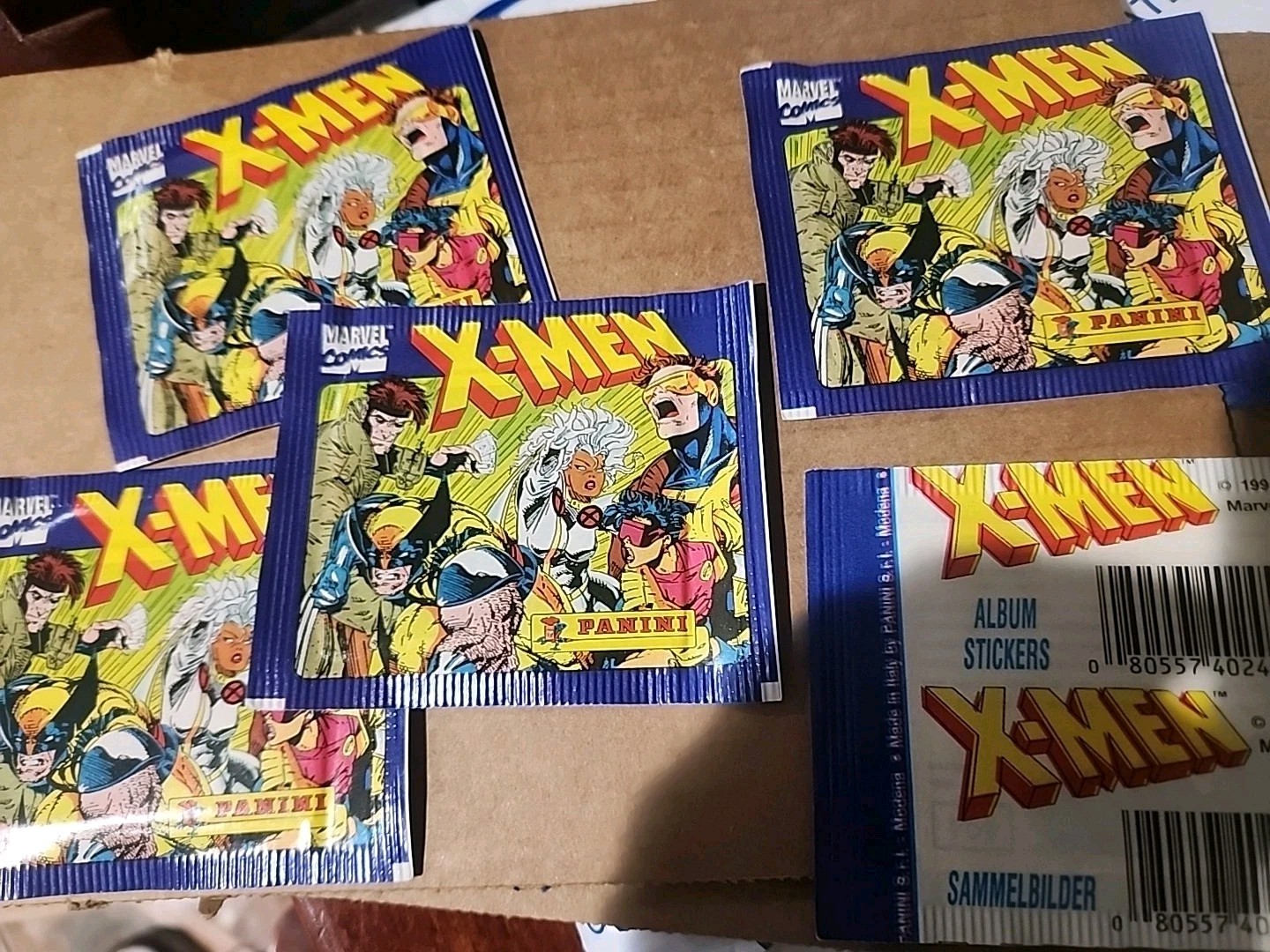 Special    1994 Panini Album Sticker, 5 packs, NM, unopened