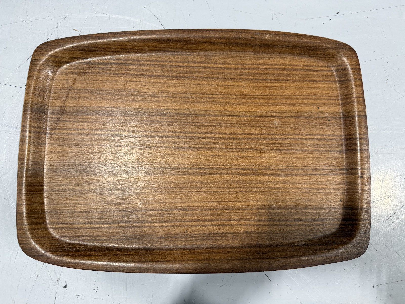 Vintage Selandia Designs Teak Wood Serving Tray MCM MId Century Wooden Plate