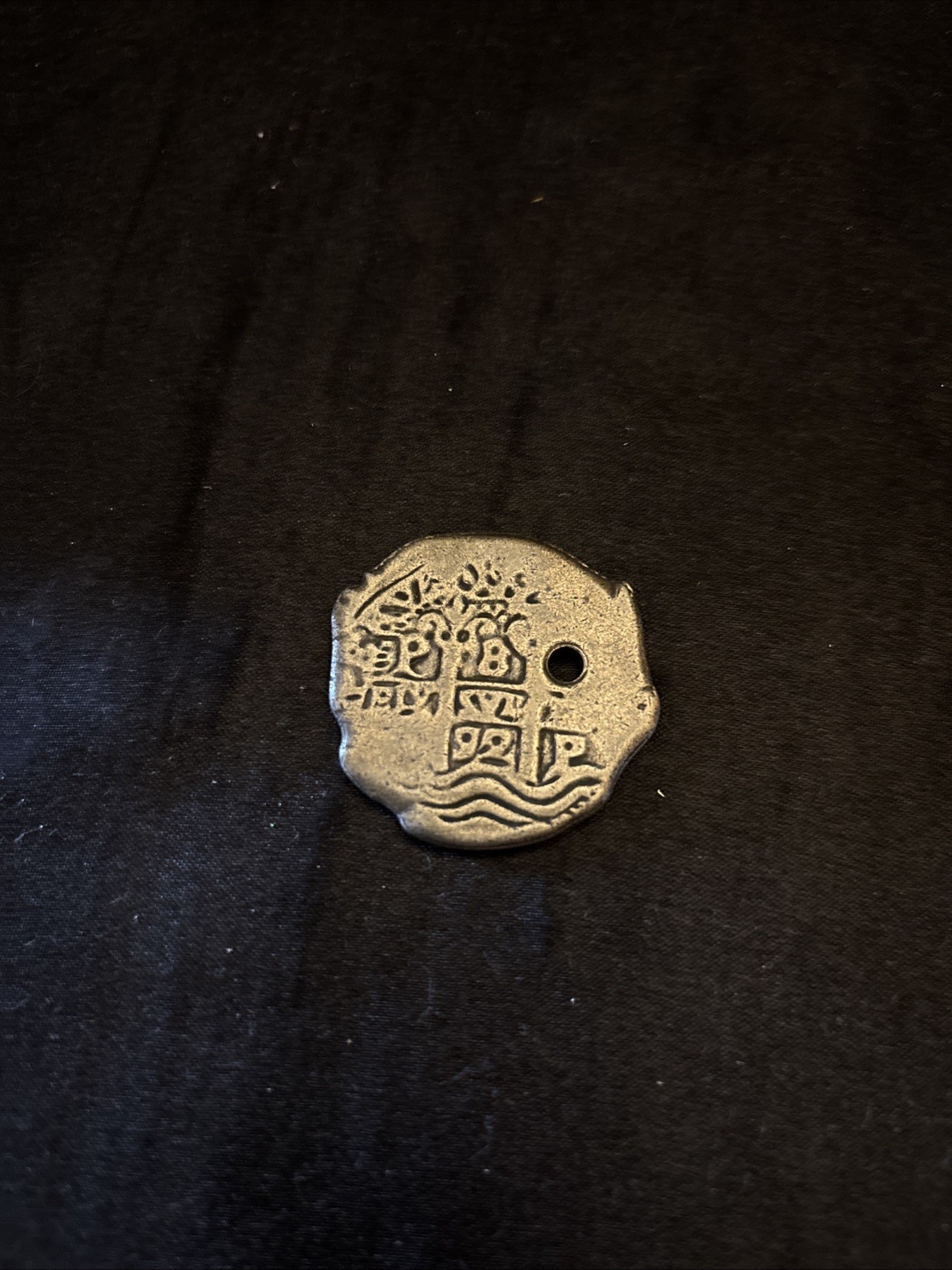 Walt Disney World Pirates Of The Caribbean Medallion Stamped 1977