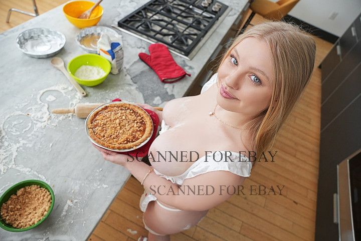 Blonde picture ART NUDES female model Busty Big Breasts woman photo print Tf370