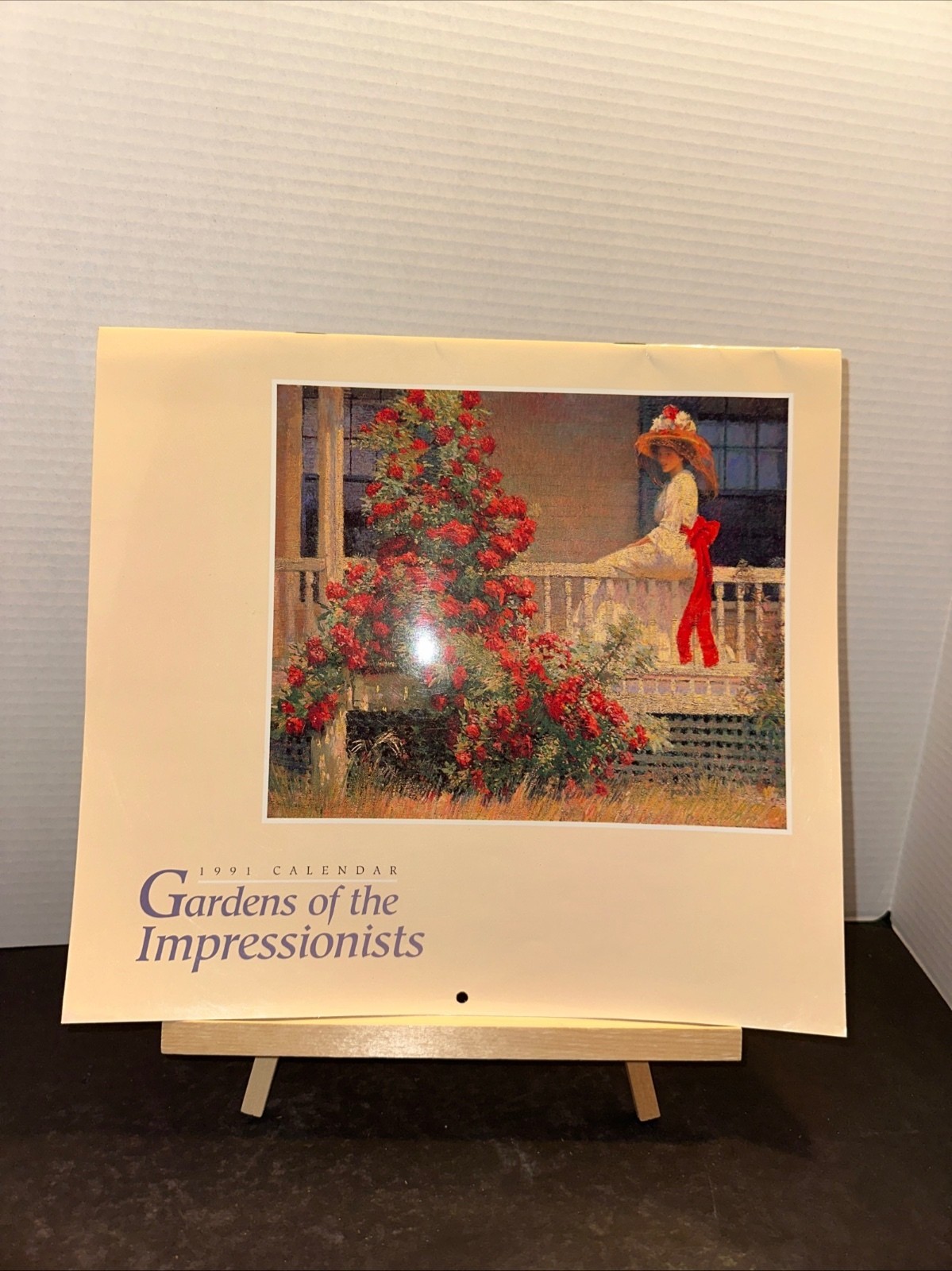 1991 Gardens of the Impressionists Pomegranate vintage art calendar 1991 Gardens of the Impressionists Pomegranate vintage art calendar