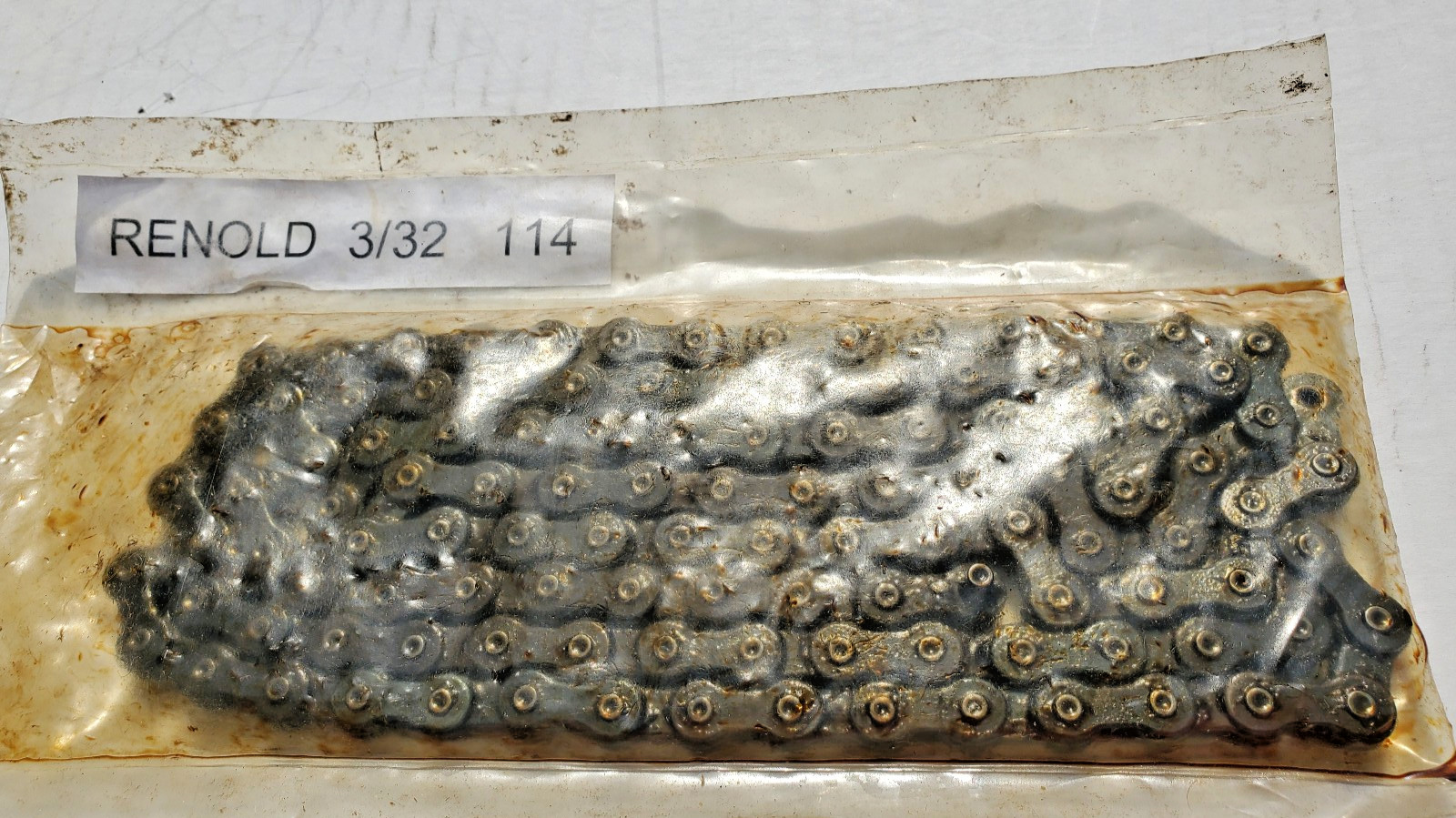 NOS Renold Bicycle Derailleur Chain 5 10 spd Schwinn Raleigh Triumph Vtg 114L NOS Renold Bicycle Derailleur Chain 5 10 spd Schwinn Raleigh Triumph Vtg 114L
