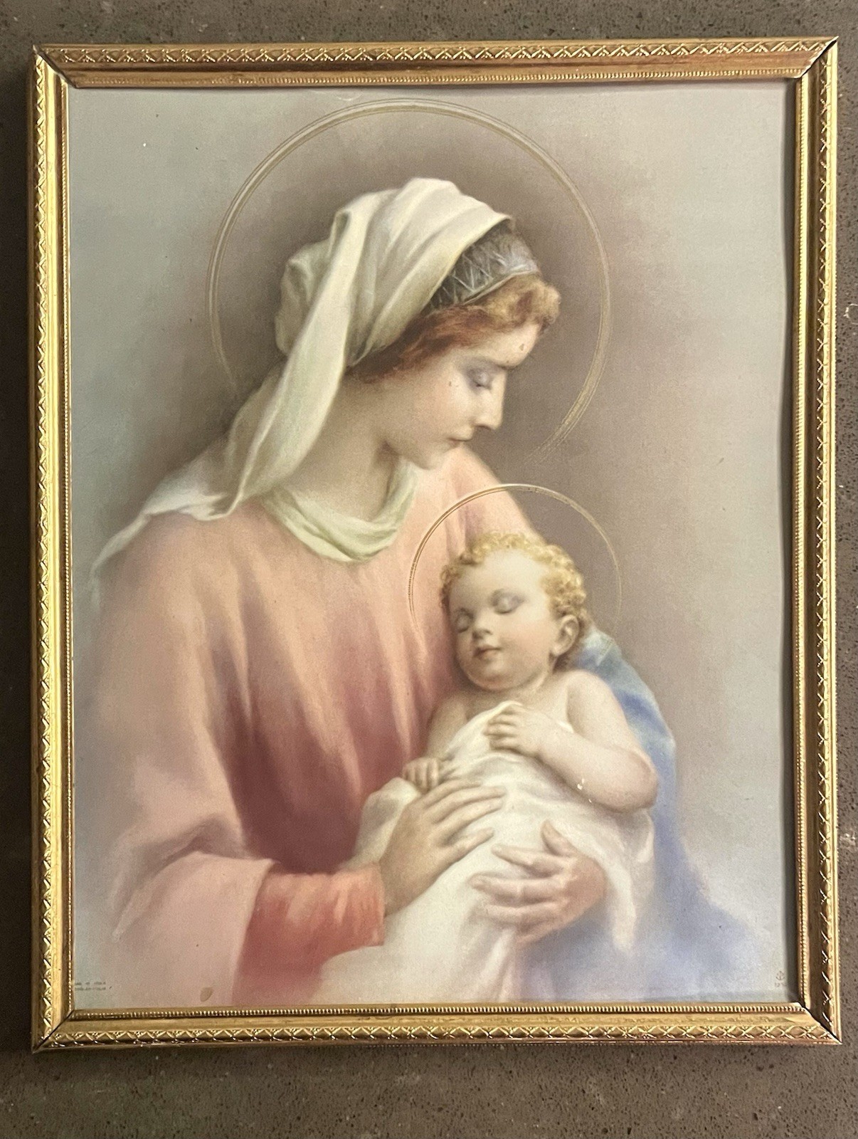 Blessed Mary & Jesus Catholic Art Print - 8x10 - Benefits Mercy Ships