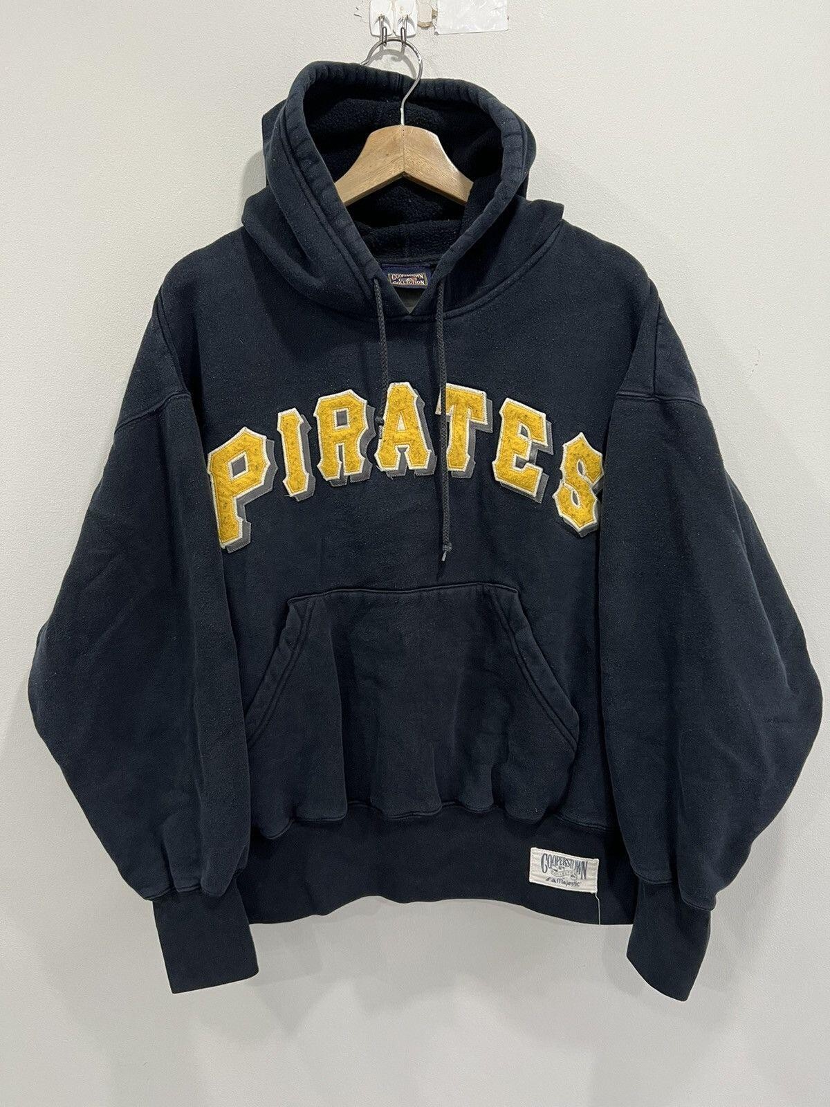 Vintage Pirates Spellout Hoodie Sweater sweatshirt Vintage Pirates Spellout Hoodie Sweater sweatshirt