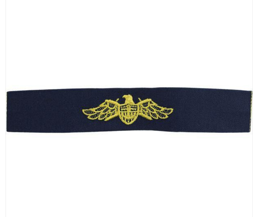 Vanguard NAVY EMBROIDERED BADGE STRATEGIC SEALIFT OFFICER WARFARE EMBROIDERED ON