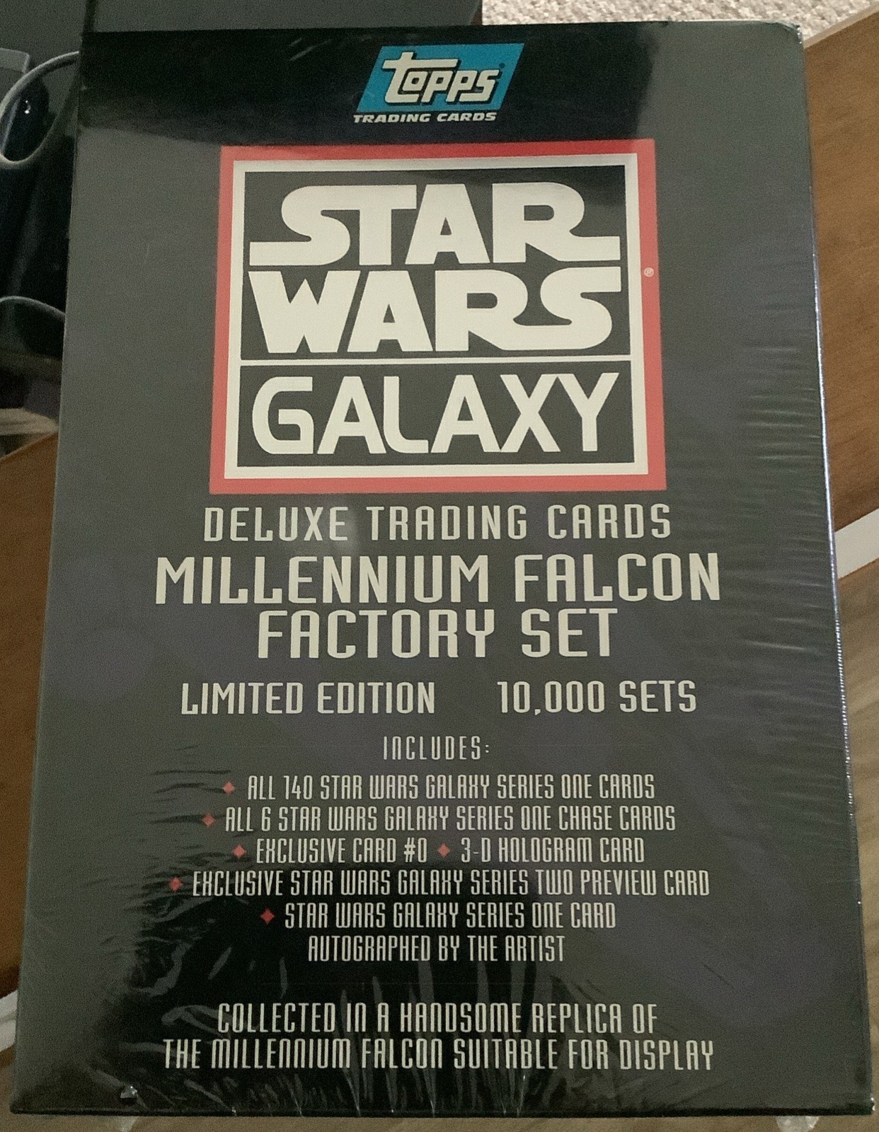 1993 Topps Star Wars Galaxy Millennium Falcon Factory Set Sealed Limited Edition
