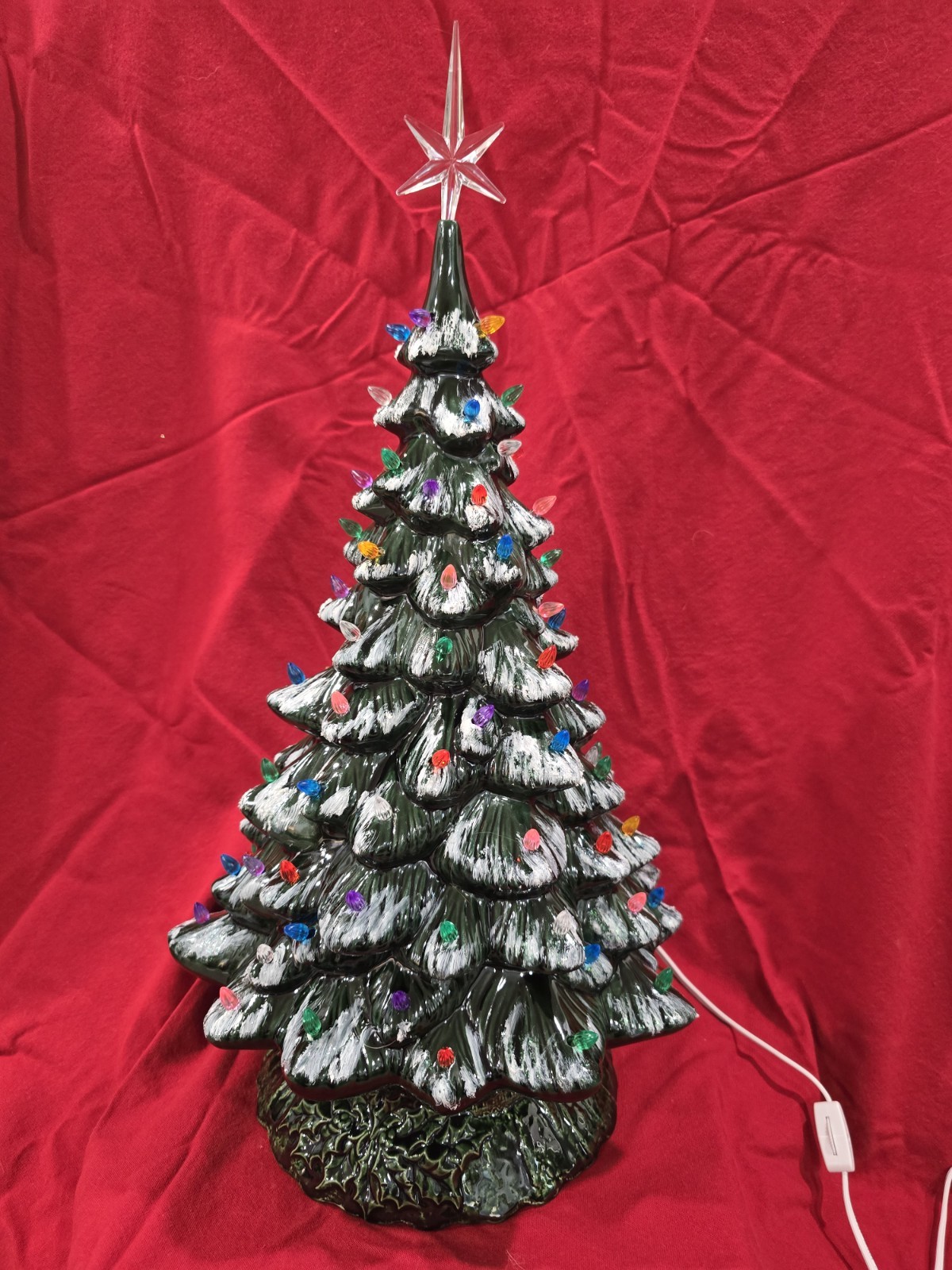Vintage Ceramic Christmas Tree , 22\ Vintage Ceramic Christmas Tree , 22\