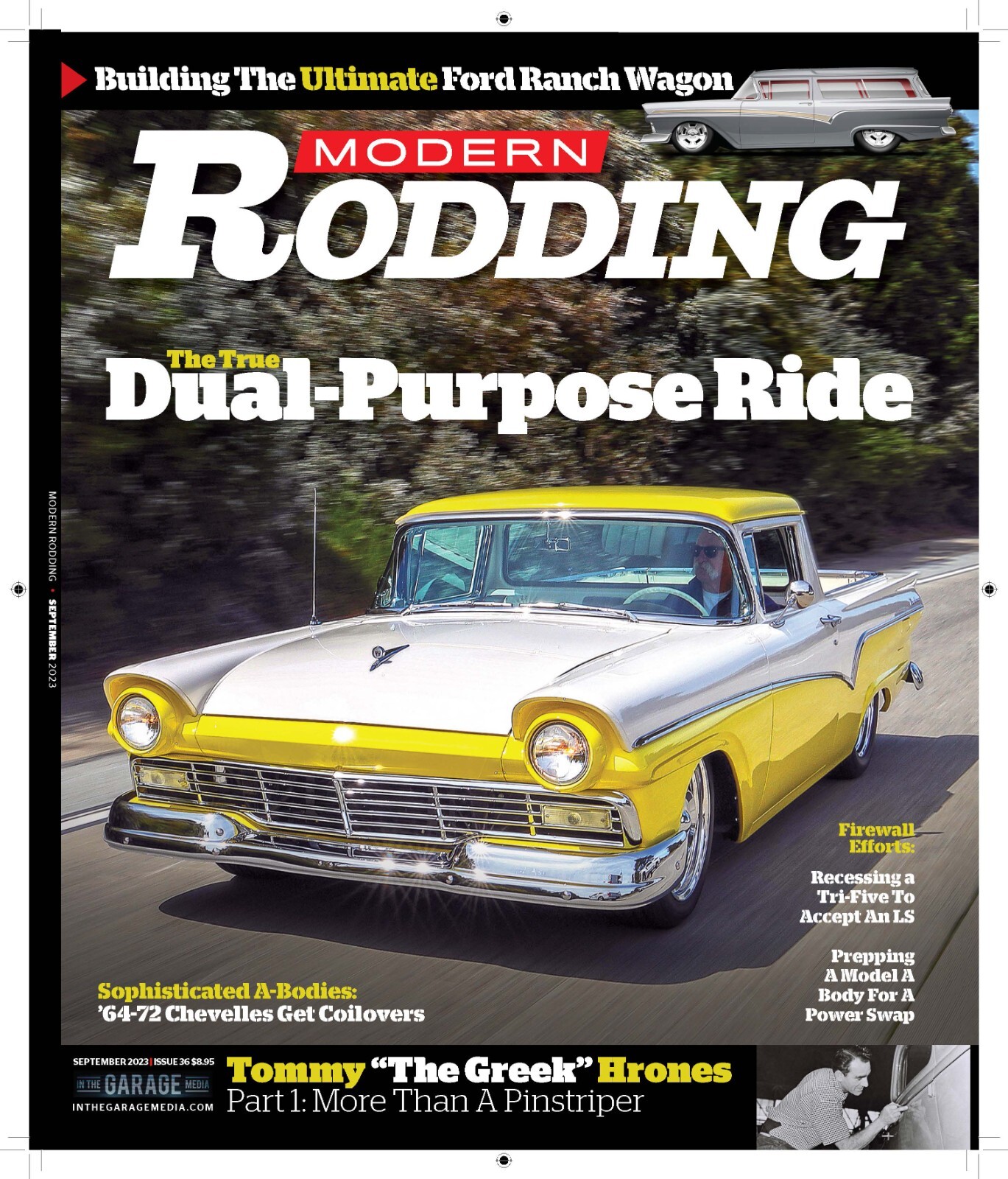Modern Rodding Magazine Dual-Purpose Ride Issue #36 September 2023 - New