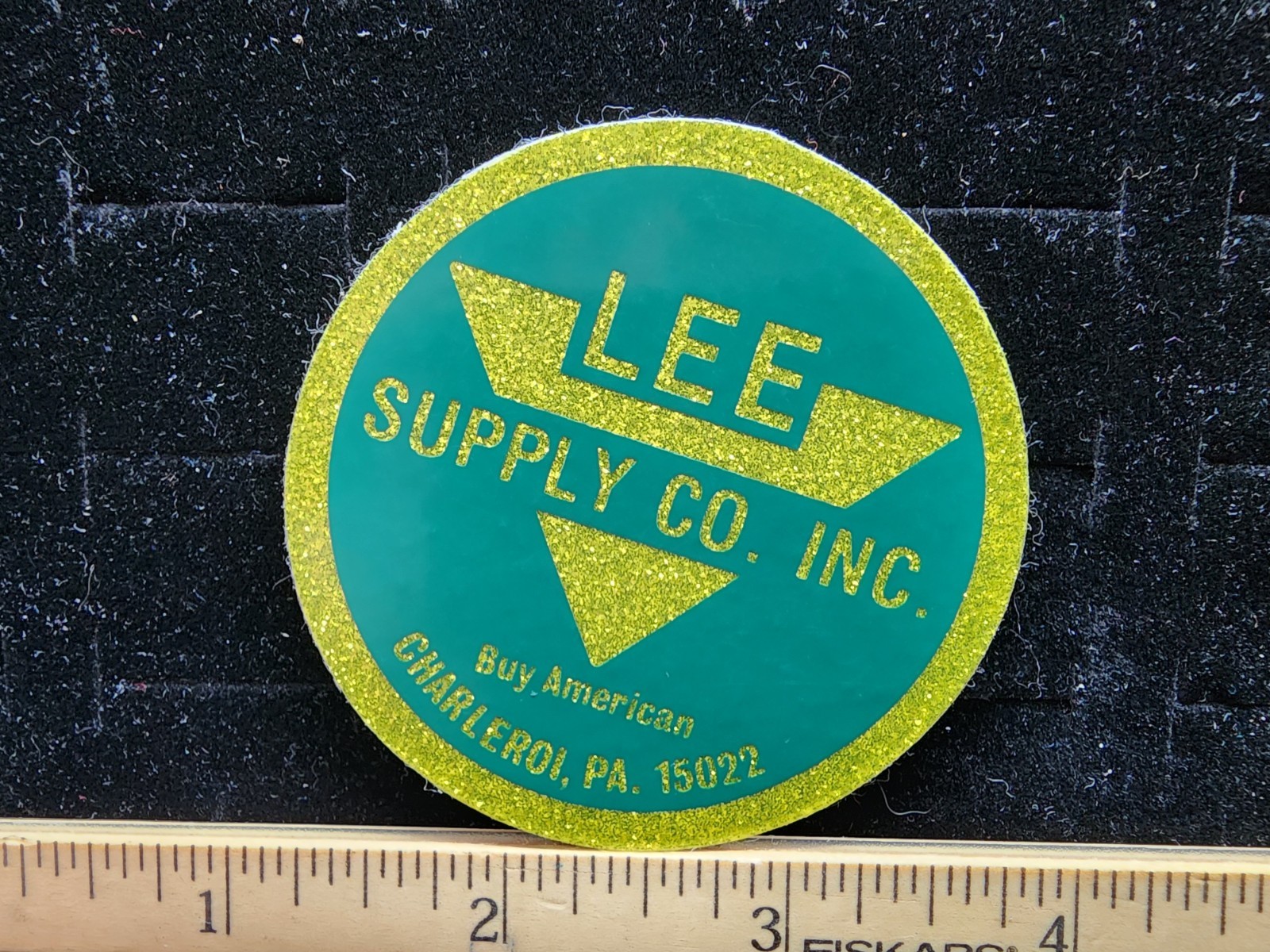 Coal Mine Helmet Sticker Lee Supply Company Inc Charleroi Wv New.#G/B