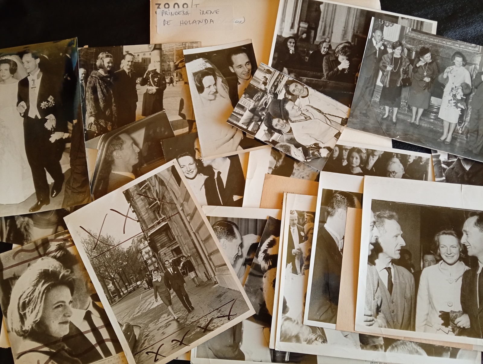 21 Vintage Press Photos Princess Irene Netherlands Prince Carlos Hugo 1964 Rome
