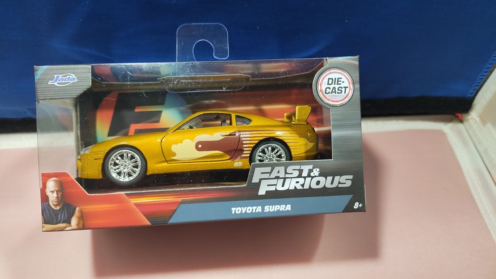 Fast & Furious Toyota Supra Gold Diecast 1:32 Scale Rear Spoiler New Jada