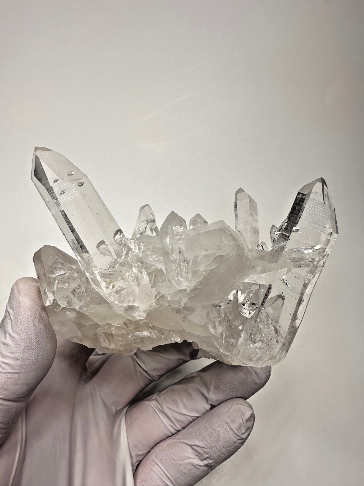 Top Quality Large Clear Arkansas Quartz Crystal Cluster