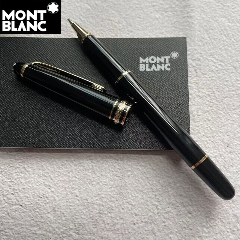 MB Gold High-end Luxury Signature Rollerball Pen M-nib With Box 163