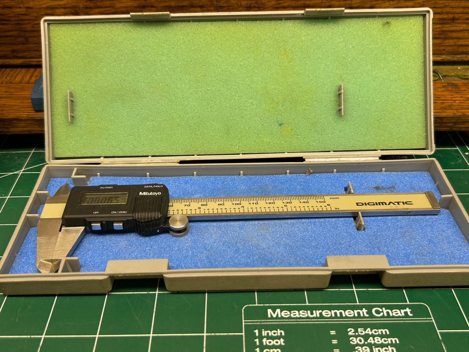 MACHINIST HmGdc TOOL LATHE MILL Mitutoyo Digimatic Digital Caliper 6\
