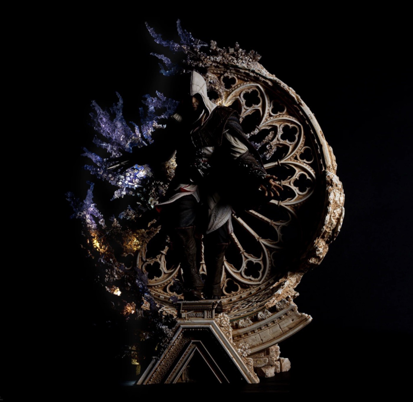 Pure Arts Assassin\'s Creed Ezio Auditore Animus 1/4 Scale Statue      sideshow