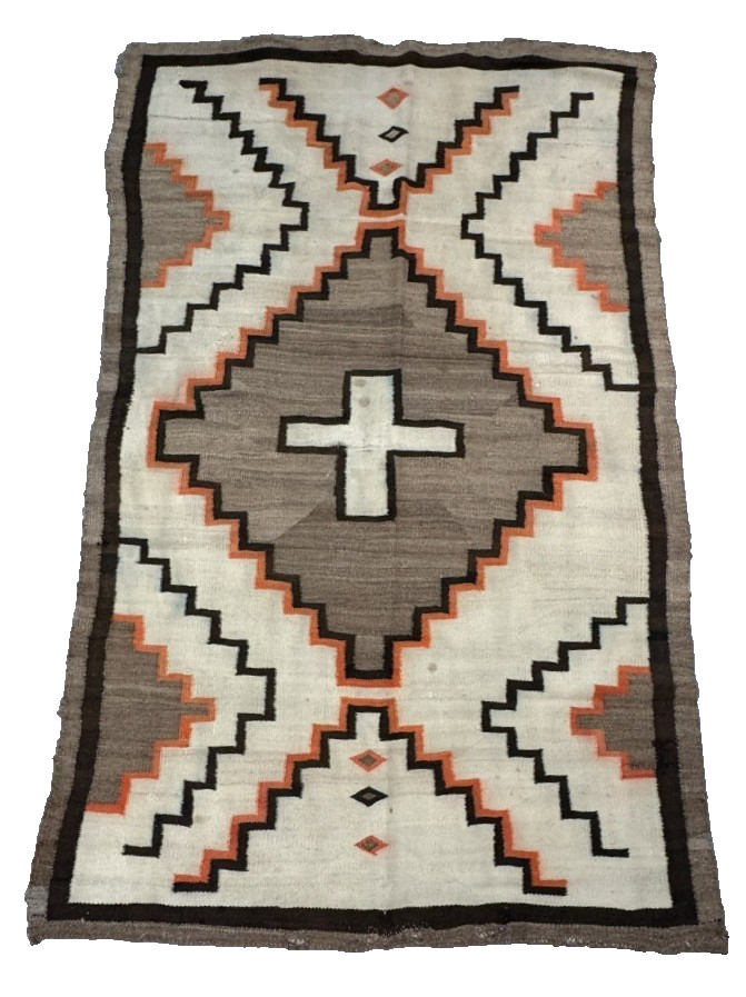Navajo Ganado Rug ca. 1910  82\