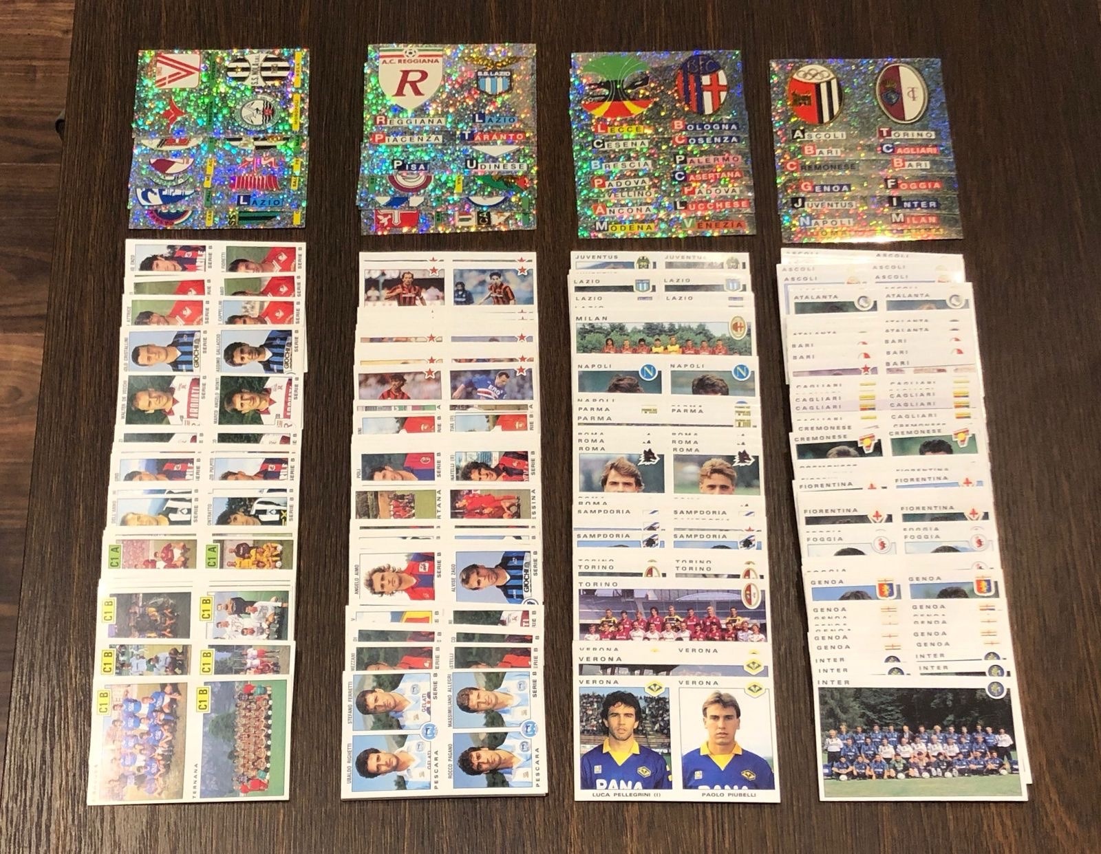 Panini Calciatori 1991/1992 Complete Stickers Set