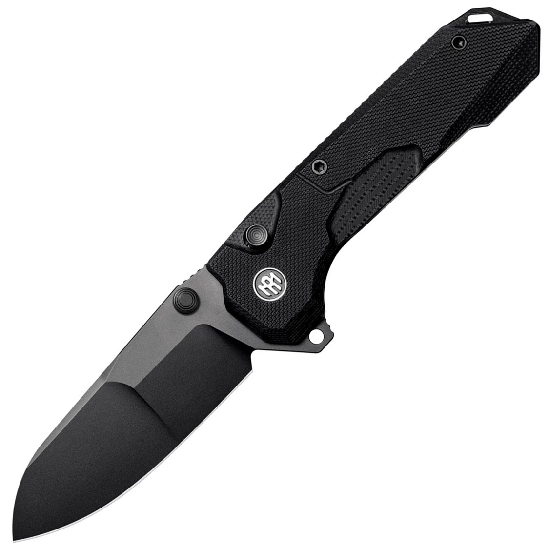 REMETTE Cosmic Black G10 Folding 14C28N Drop Point Pocket Knife RTCOGB