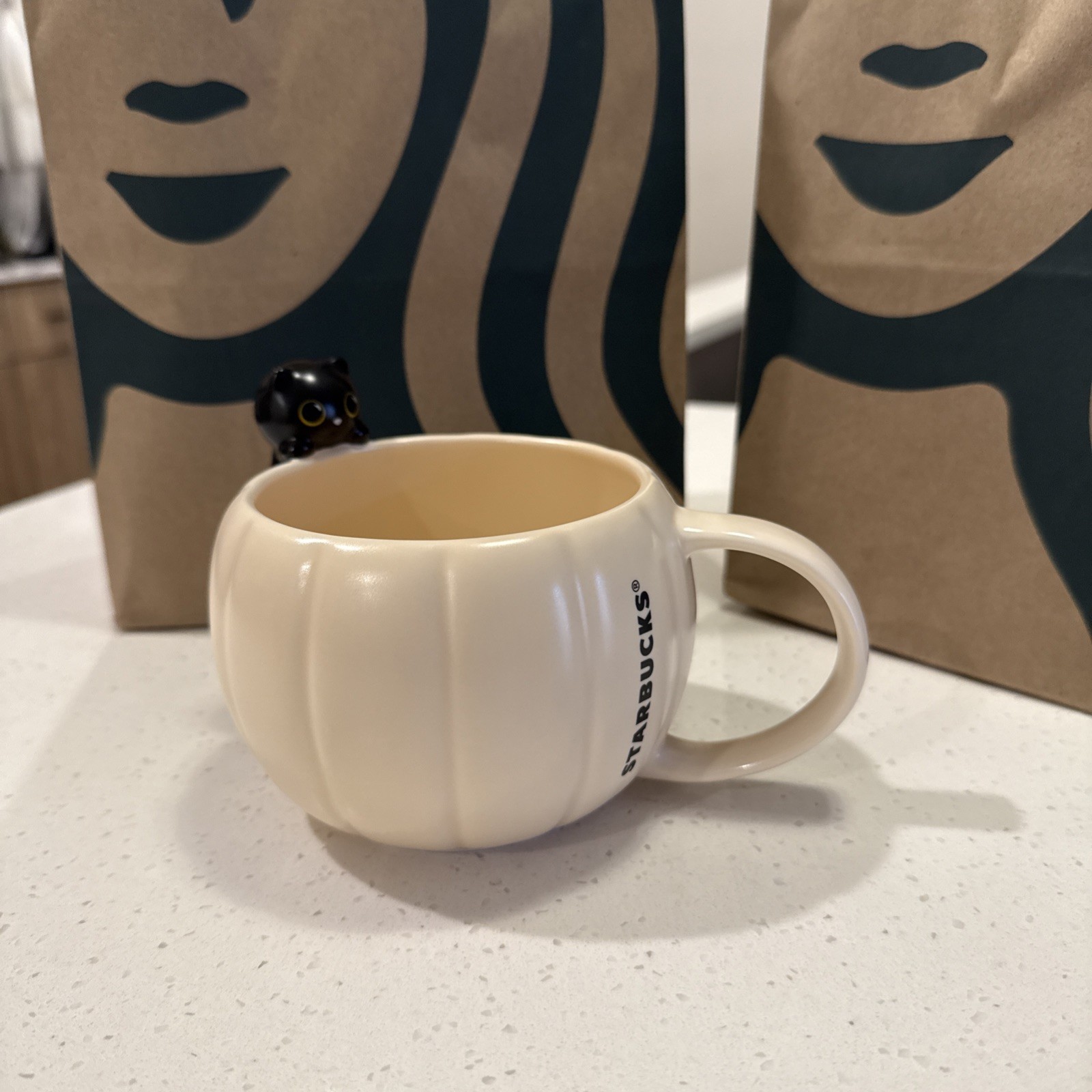 Starbucks Cat X Halloween Fall Coffee Mug Limited Edition Brand New - Fast Ship