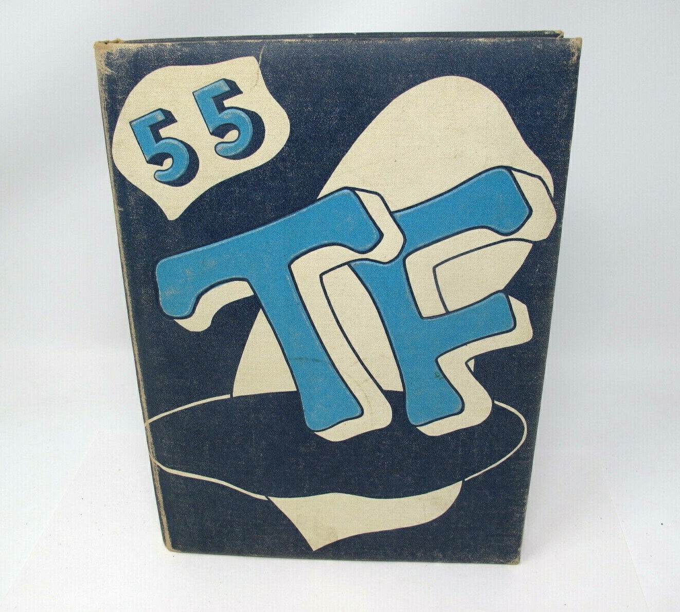 1955 Twin Falls High School Yearbook Idaho No Writing Emergency Landing T33 Jet