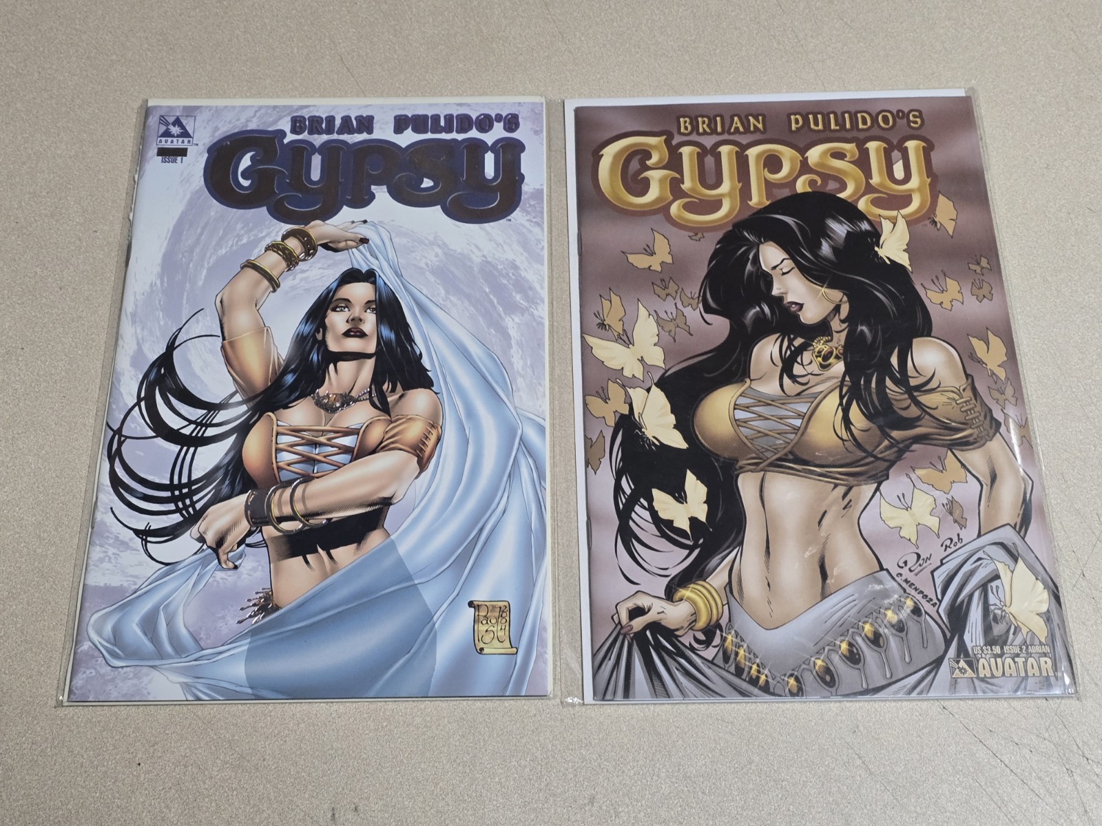 Brian Pulido’s Gypsy * ISSUES #1 & #2 * NM+
