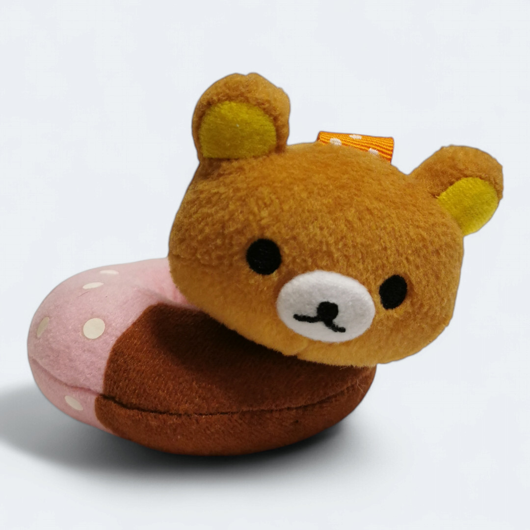 San-X Rilakkuma BROWN BEAR on DOUGHNUT 3\