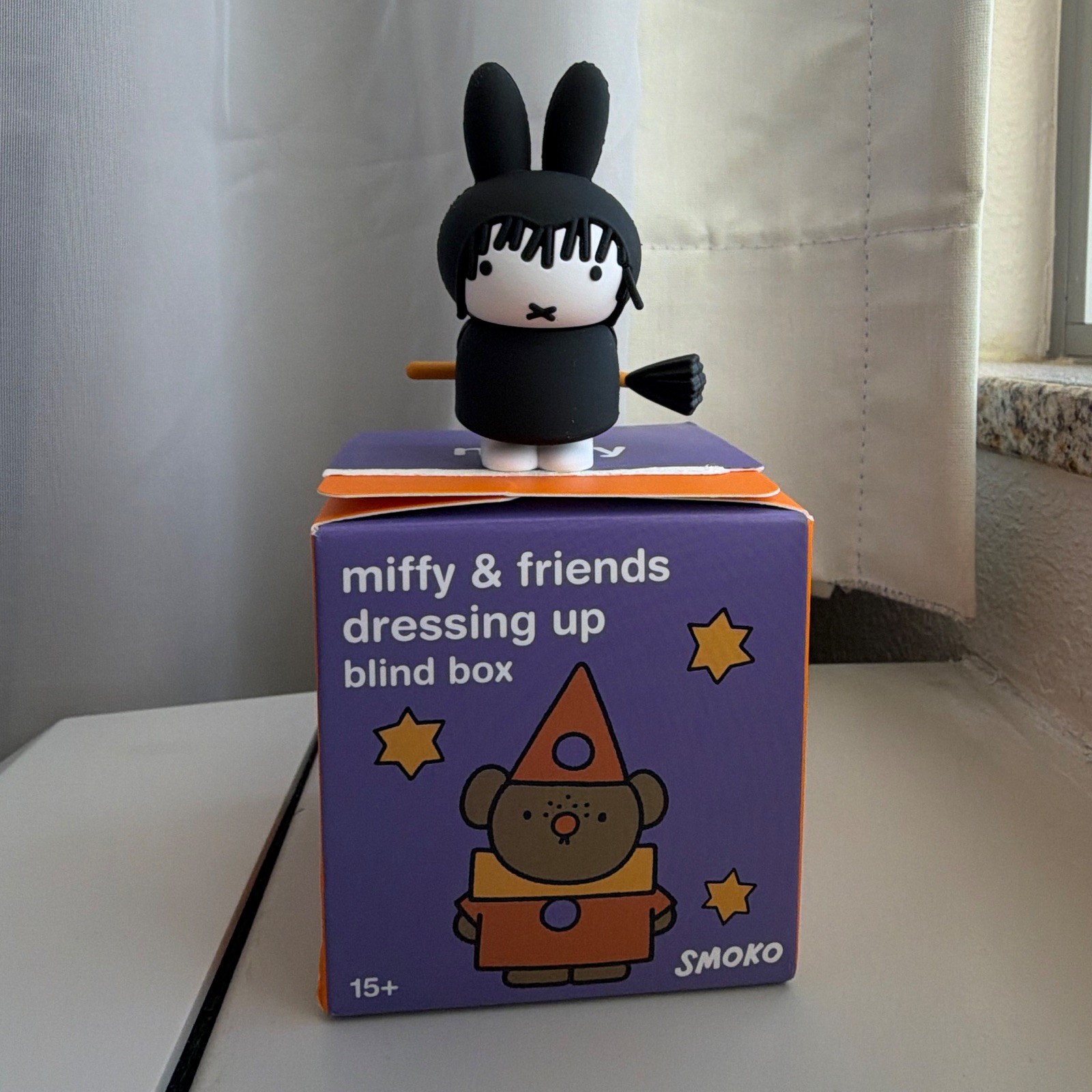 Miffy Witch Figurine Halloween SMOKO Miffy & Friends Dressing Up Blind Box Miffy Witch Figurine Halloween SMOKO Miffy & Friends Dressing Up Blind Box