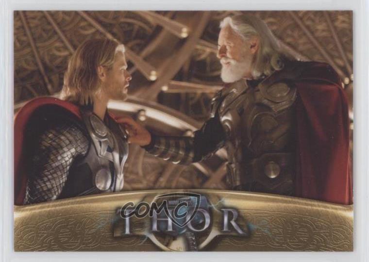 2011 Upper Deck Marvel Thor: The Movie Thor Odin : The Movie #17 2d8