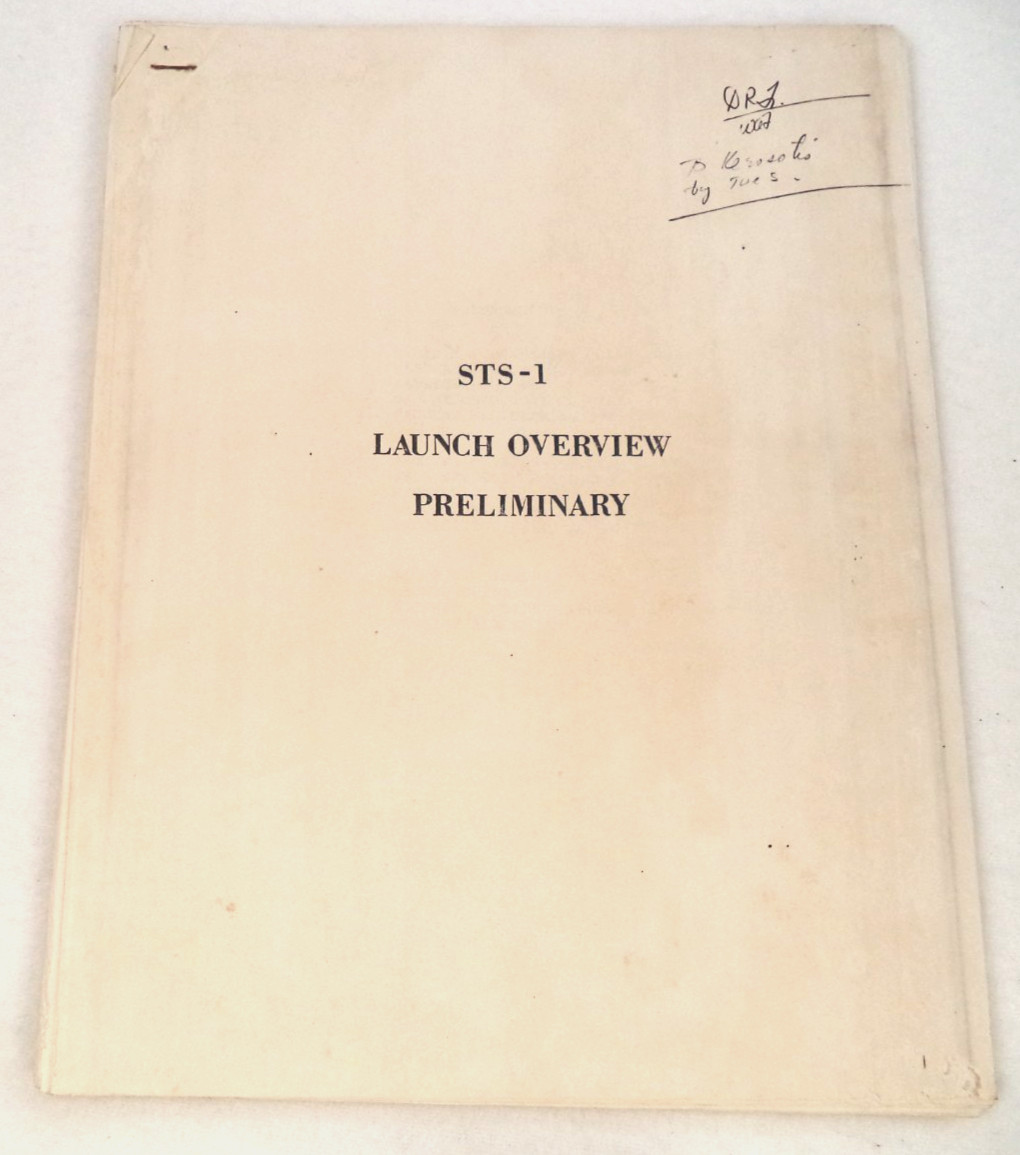 NASA Space Shuttle Columbia STS-1 Launch Overview Preliminary Document Packet