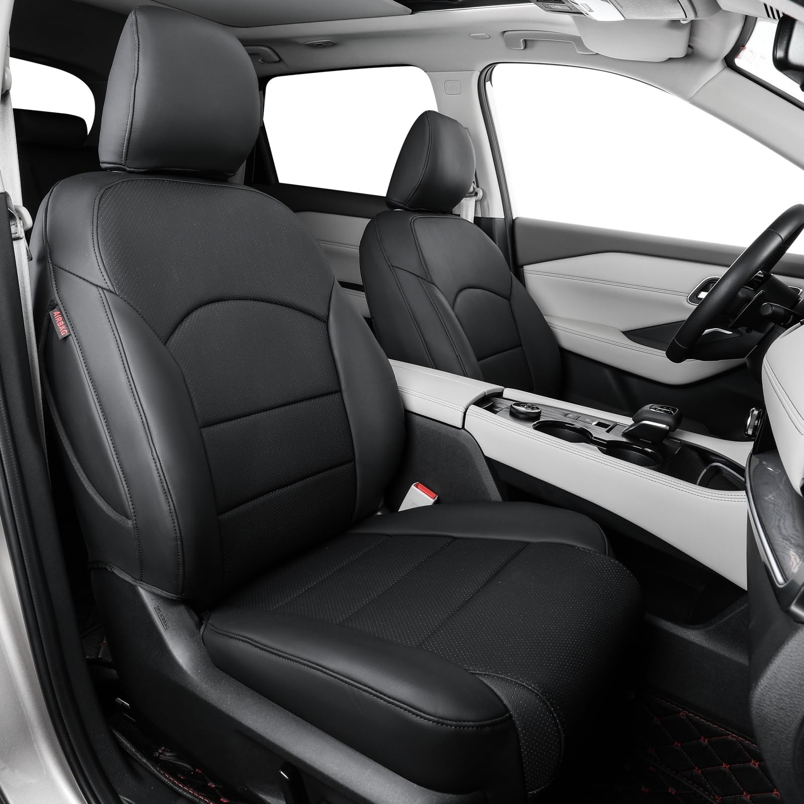 coverdream Custom Seat Covers Compatible with Select Nissan Rogue(Not for Sel...