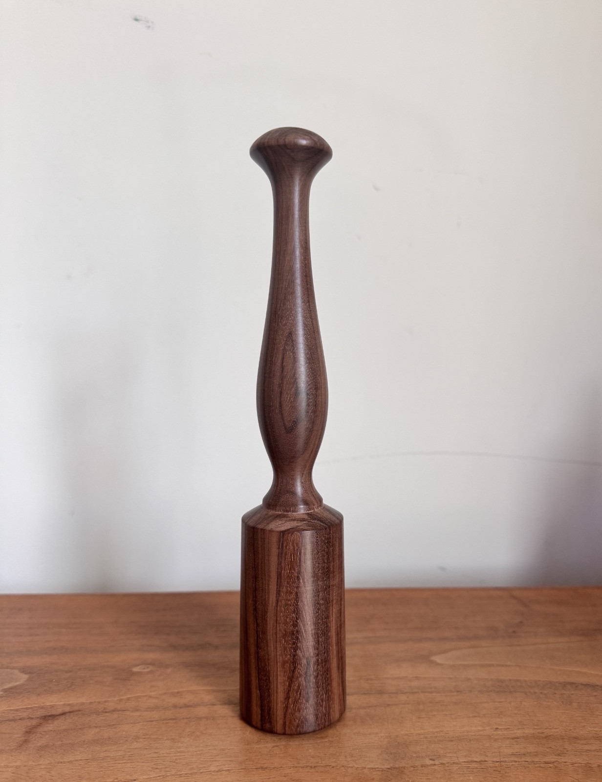 Small Beautiful Morado woodworking mallet suited to light duty benchwork.