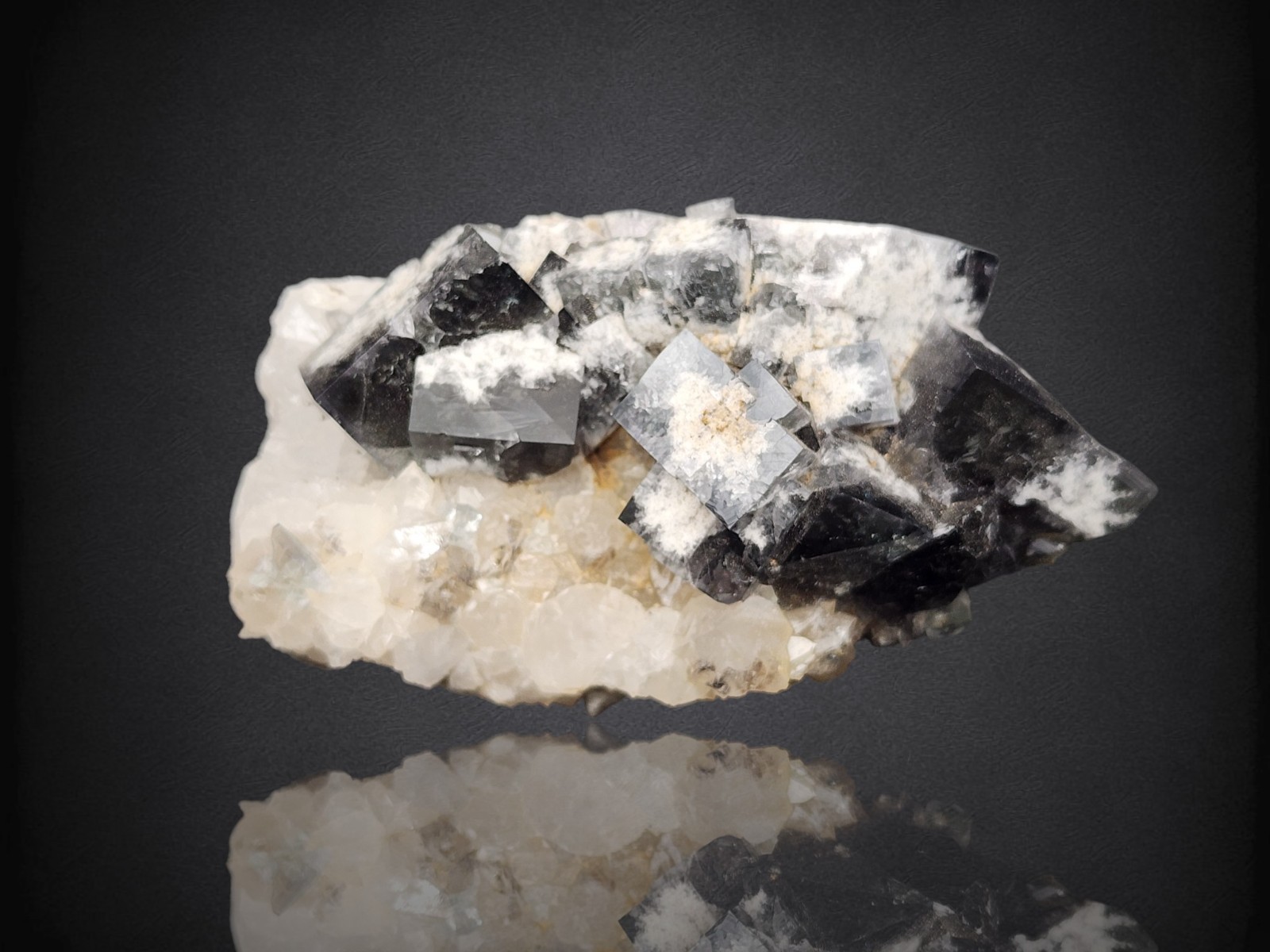 FLUORITE- Milky Way Pocket, Diana Marie Mine, Weardale, UK