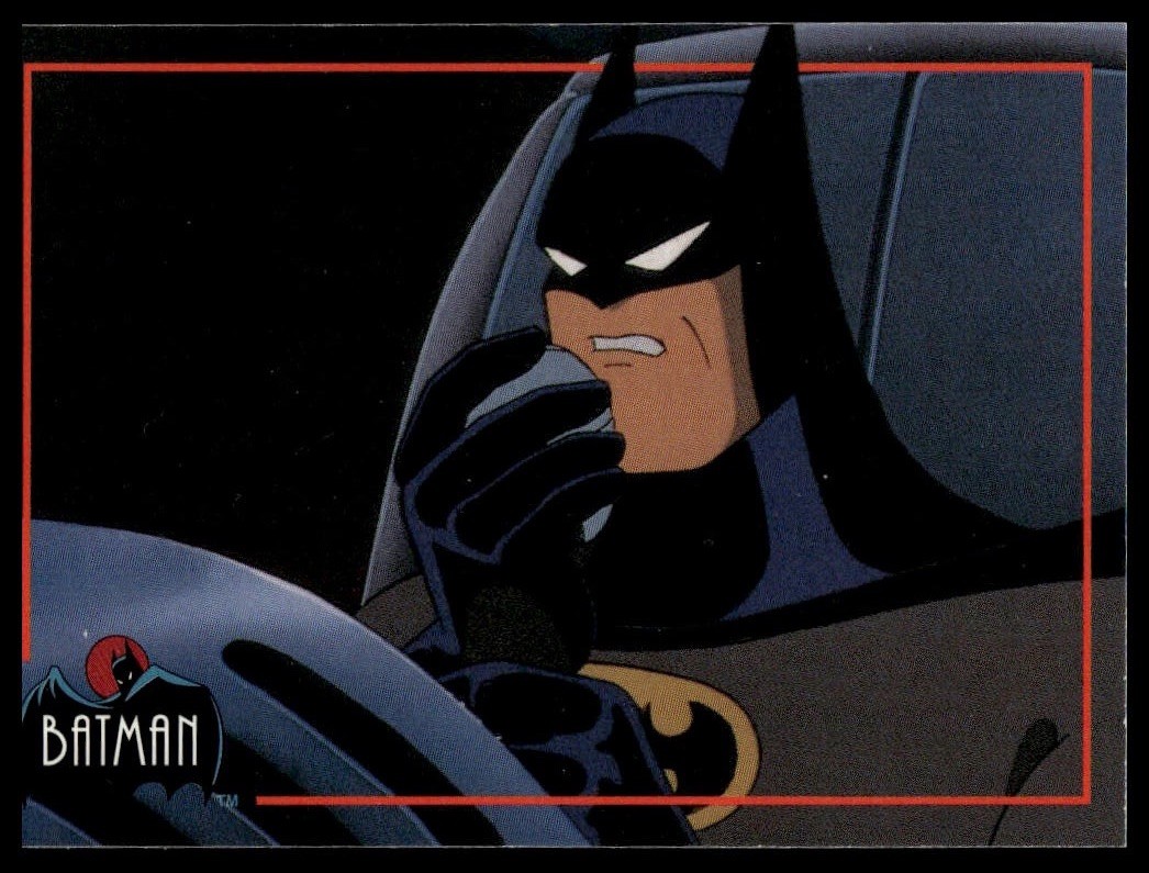 Feat Of Clay 1993 Topps Batman Animated Series Trading Card #147 Raw Single