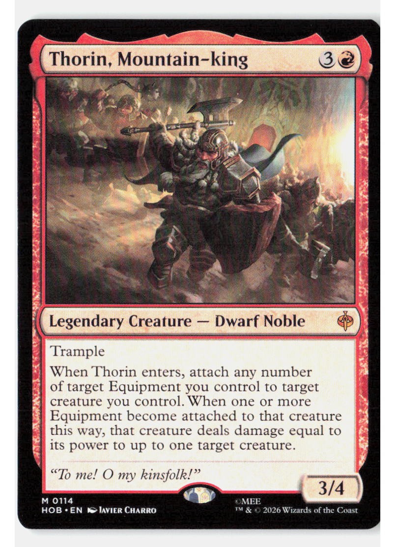 Thorin, Mountain-king [HOB - 114] (MP) Magic