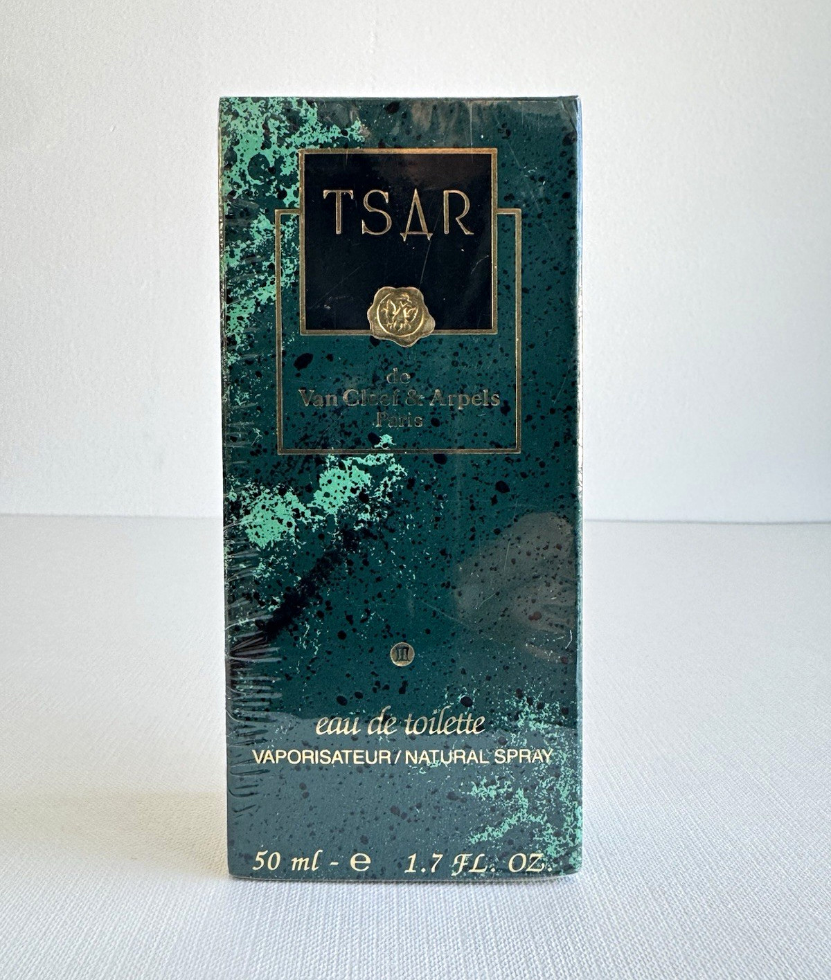 Vintage Van Cleef & Arpels Tsar SANTOFI ERA EDT 1.7 fl oz - 1993 Factory Sealed 